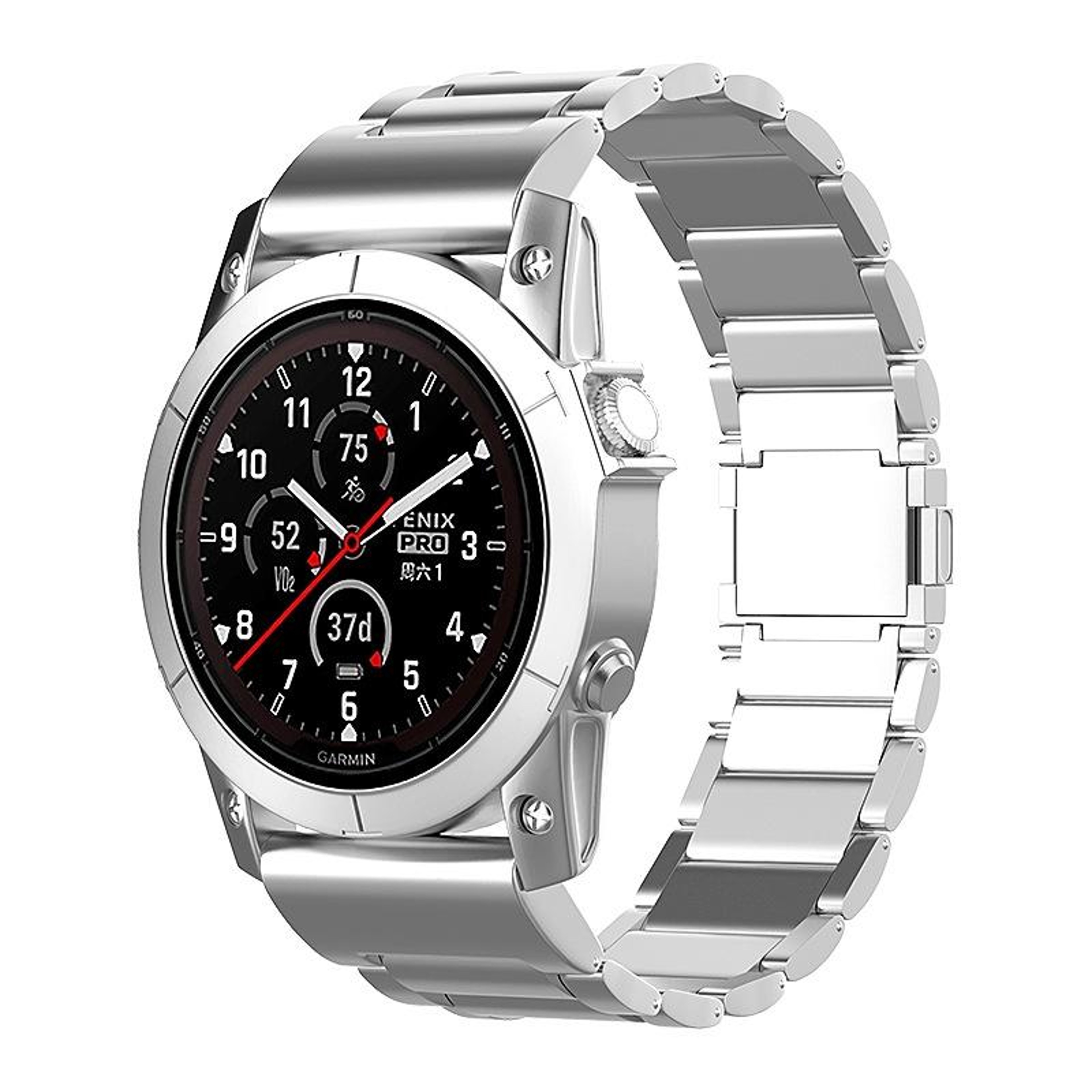 Garmin Fenix 7X Tactix 7 Pro Titanium Watch Band 26mm Quick Release Magnetic Strap 9