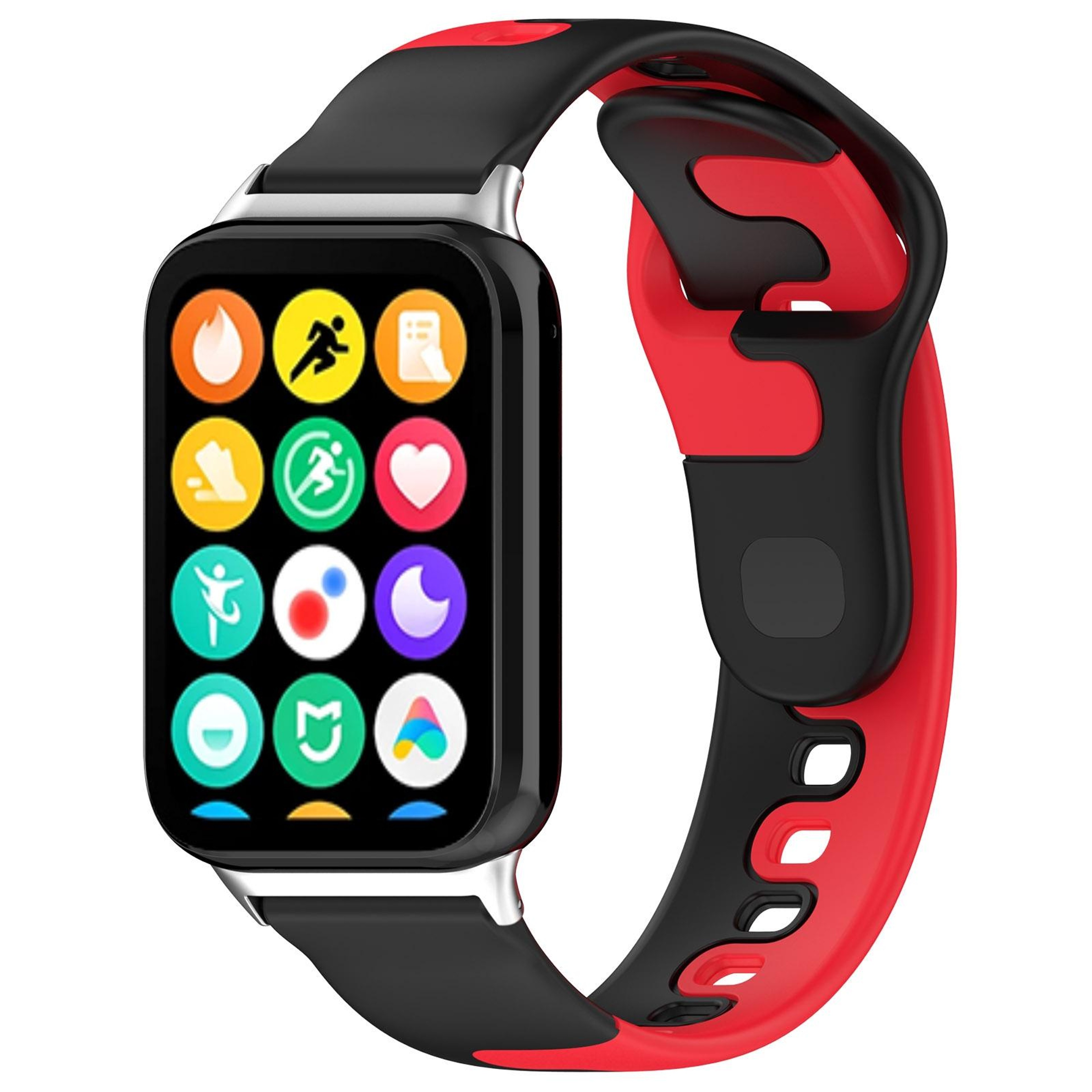 Xiaomi Band 10 Pro Redmi Watch 6 5 Dual Color Silicone Watch Band Replacement Strap 16