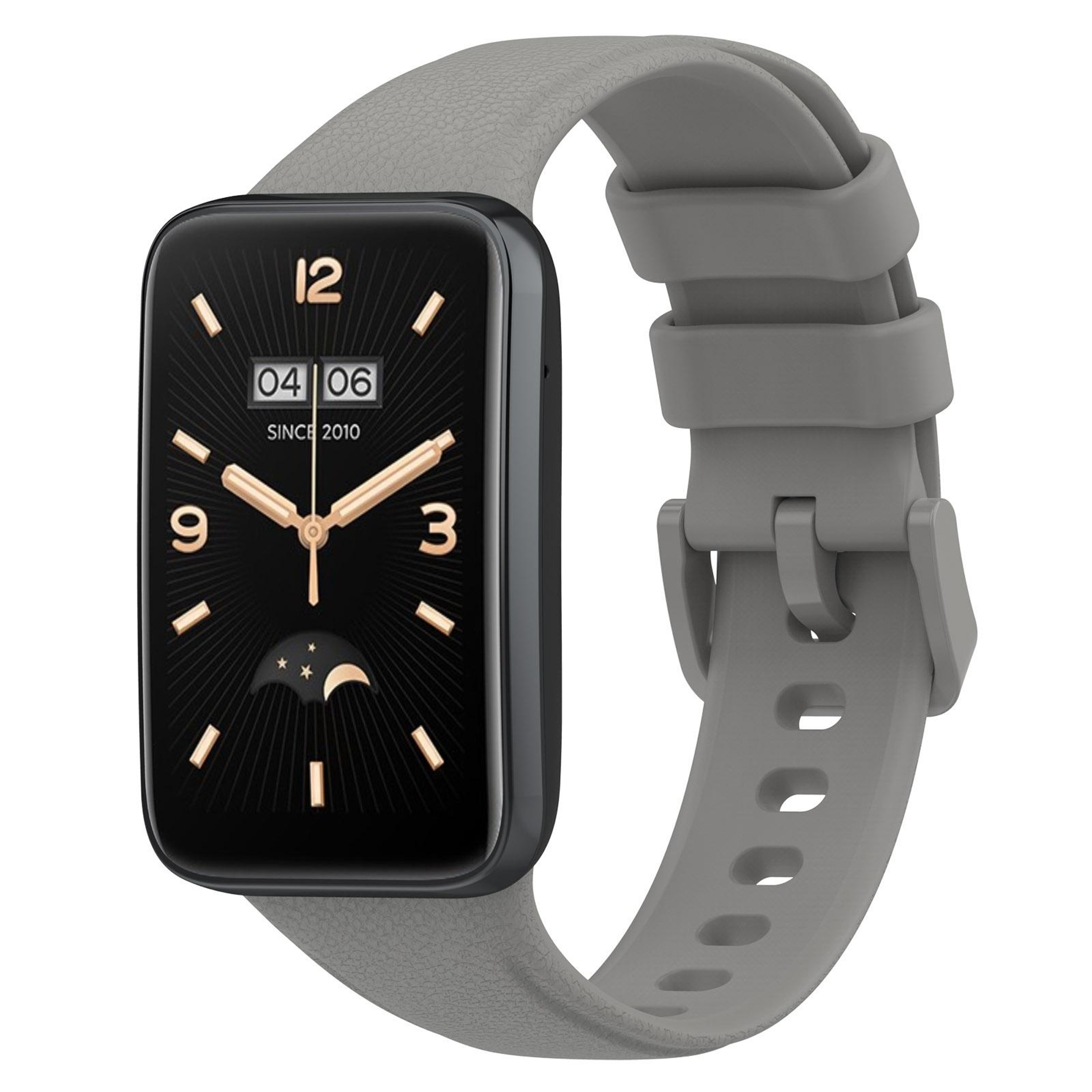 Xiaomi Mi Band 7 Pro Leather Watch Band Litchi Texture Adjustable Replacement Strap 6