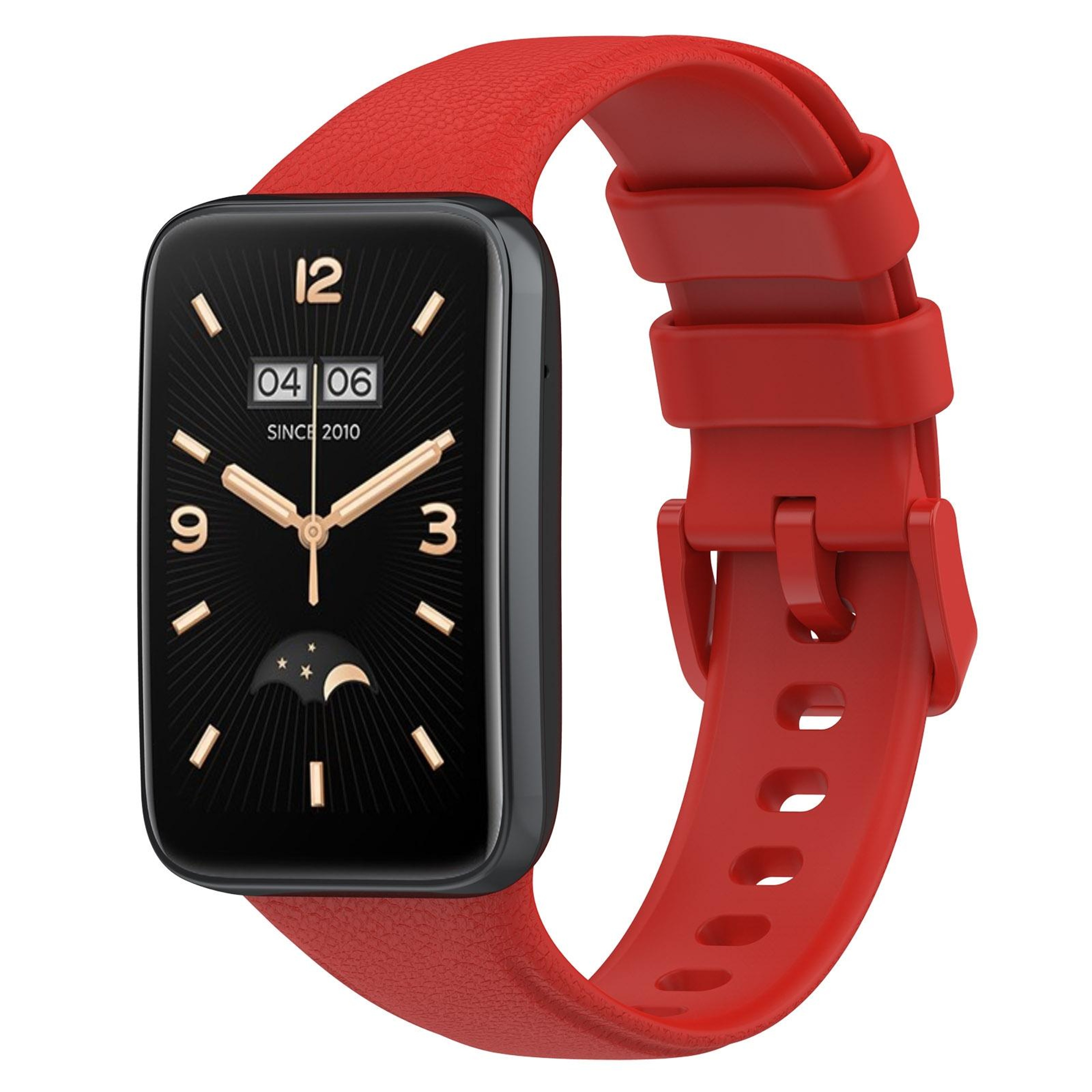 Xiaomi Mi Band 7 Pro Leather Watch Band Litchi Texture Adjustable Replacement Strap 7