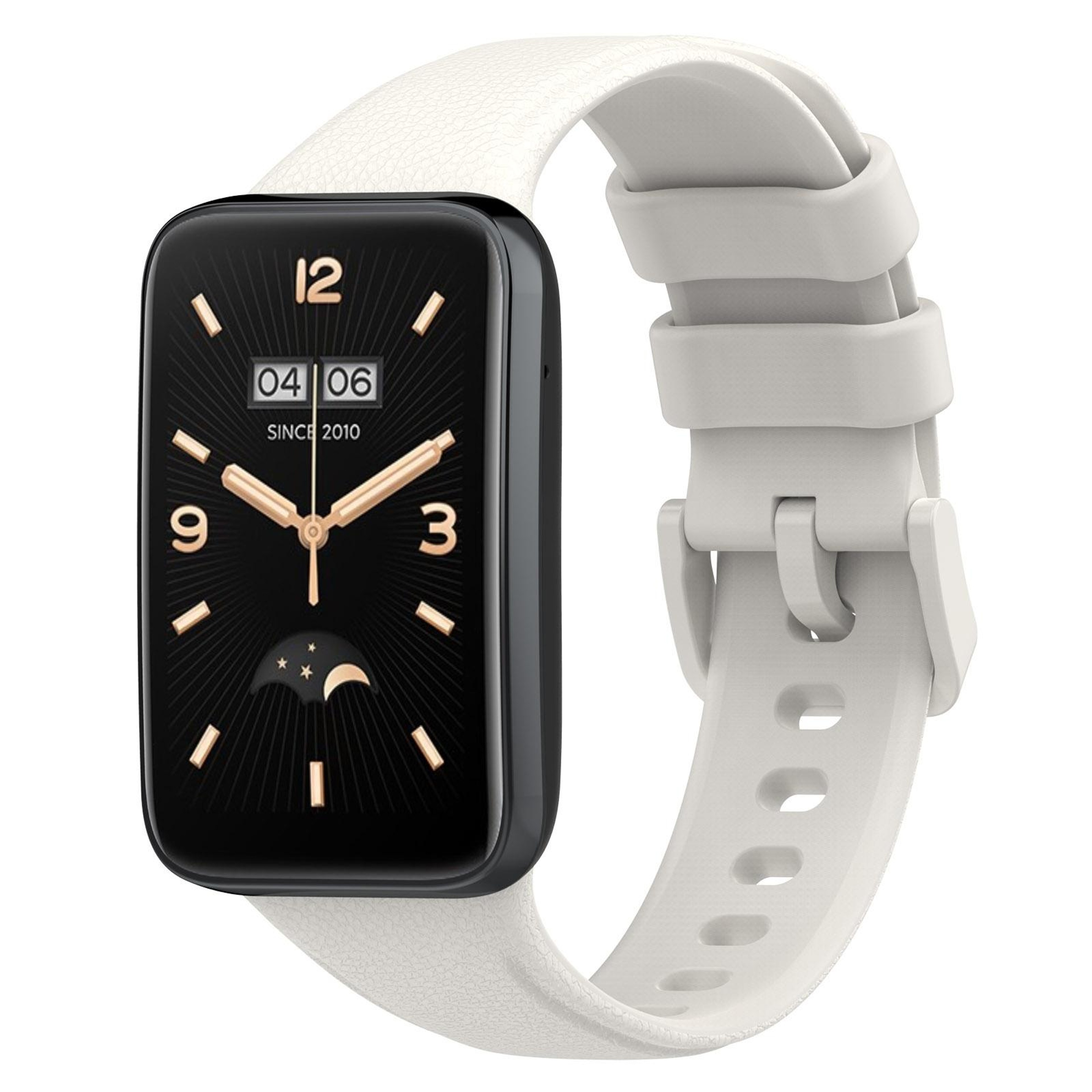 Xiaomi Mi Band 7 Pro Leather Watch Band Litchi Texture Adjustable Replacement Strap 8