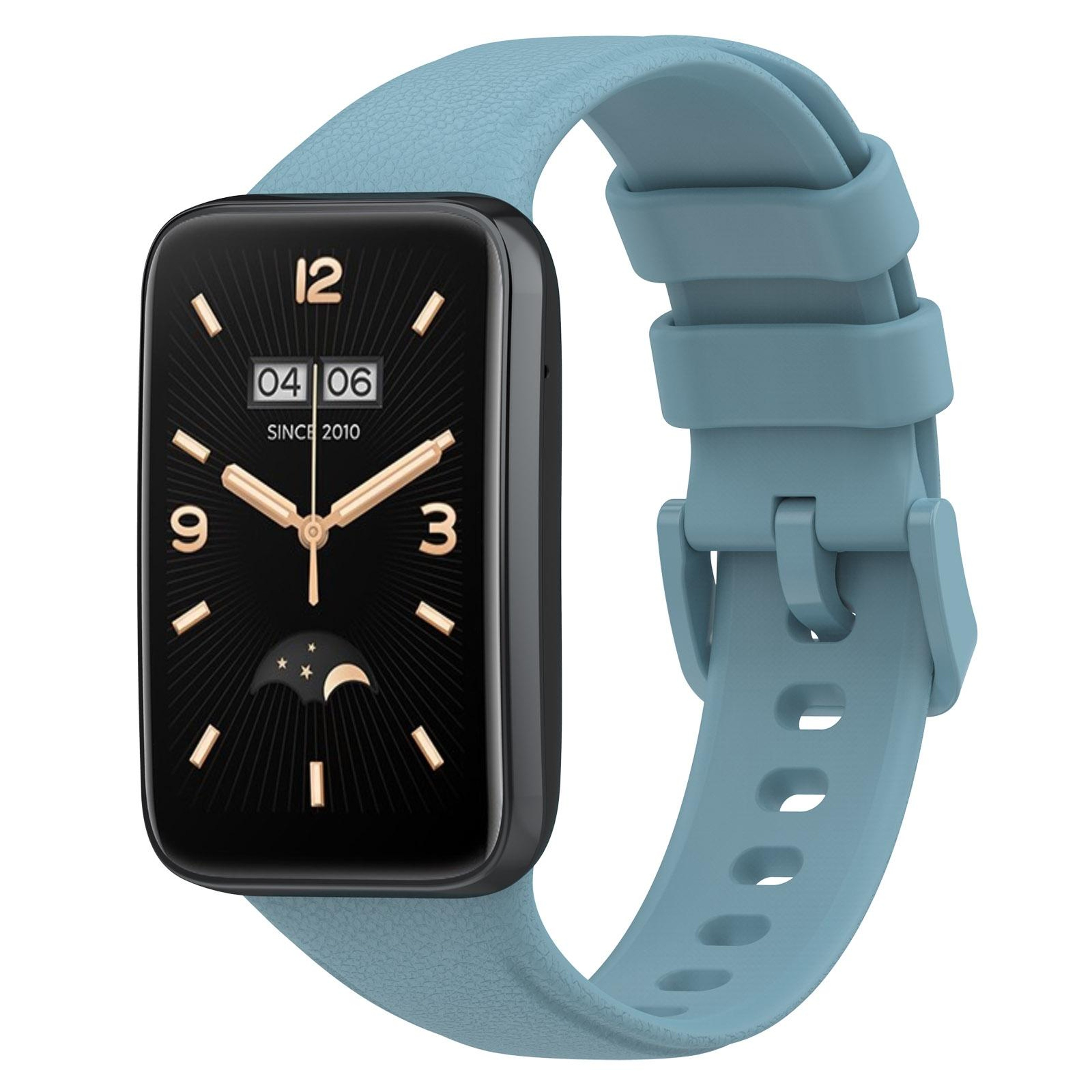 Xiaomi Mi Band 7 Pro Leather Watch Band Litchi Texture Adjustable Replacement Strap 2