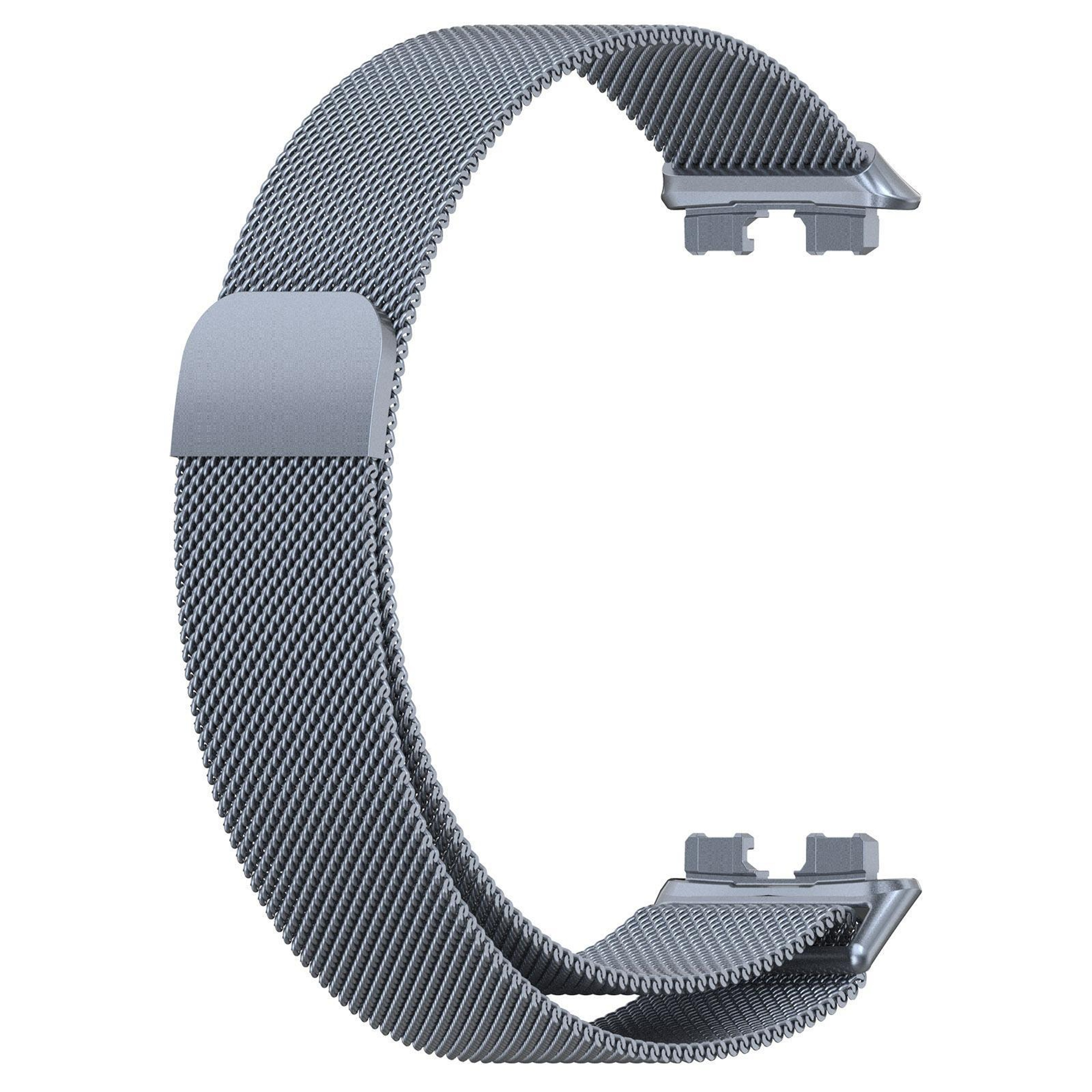 Huawei Band 10 9 8 Milanese Magnetic Watch Band With TPU Protective Cover Stainless Steel Strap 4