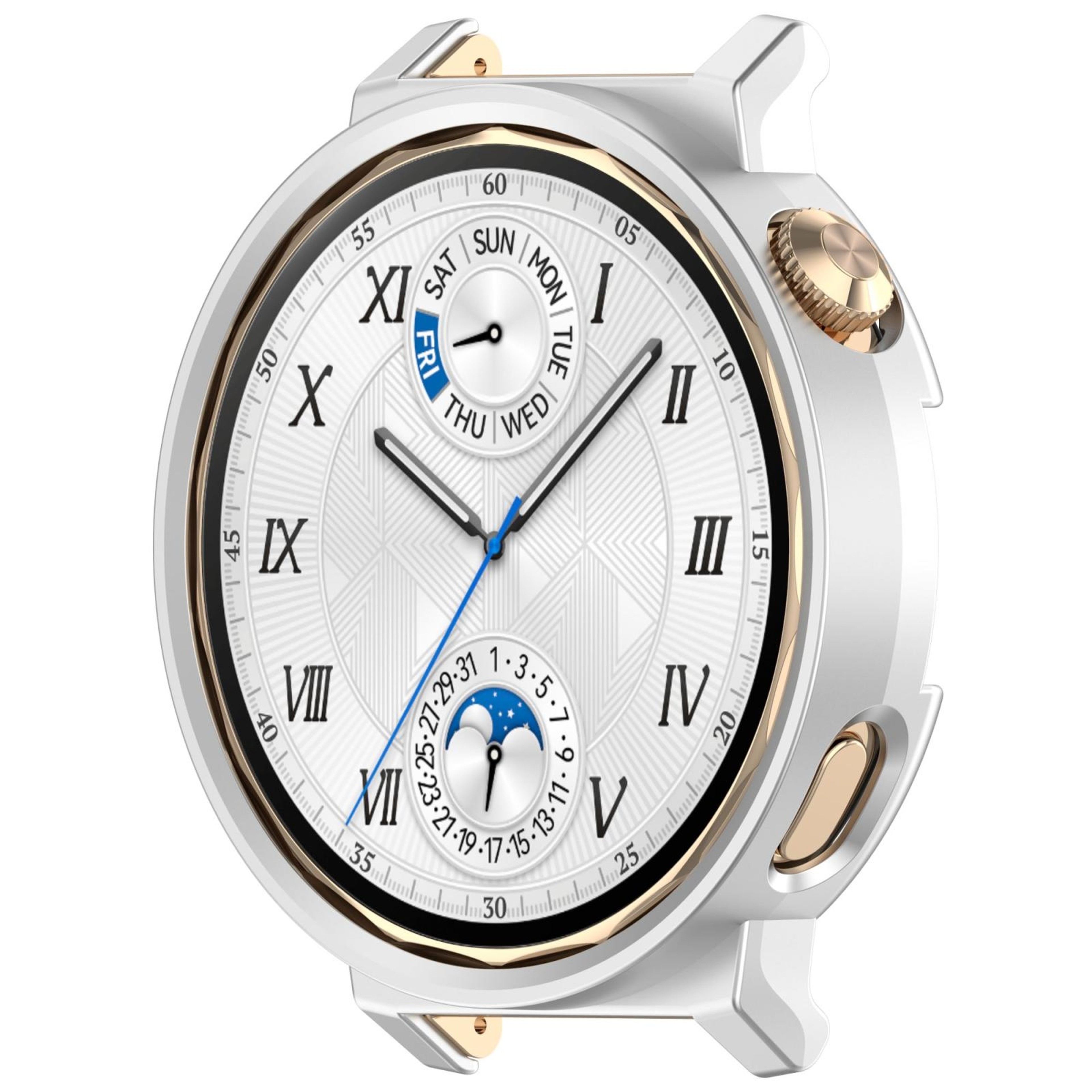 Huawei Watch GT5 Pro 42MM PC Watch Case Half Coverage Protective Case Lightweight Hollow Cover 1