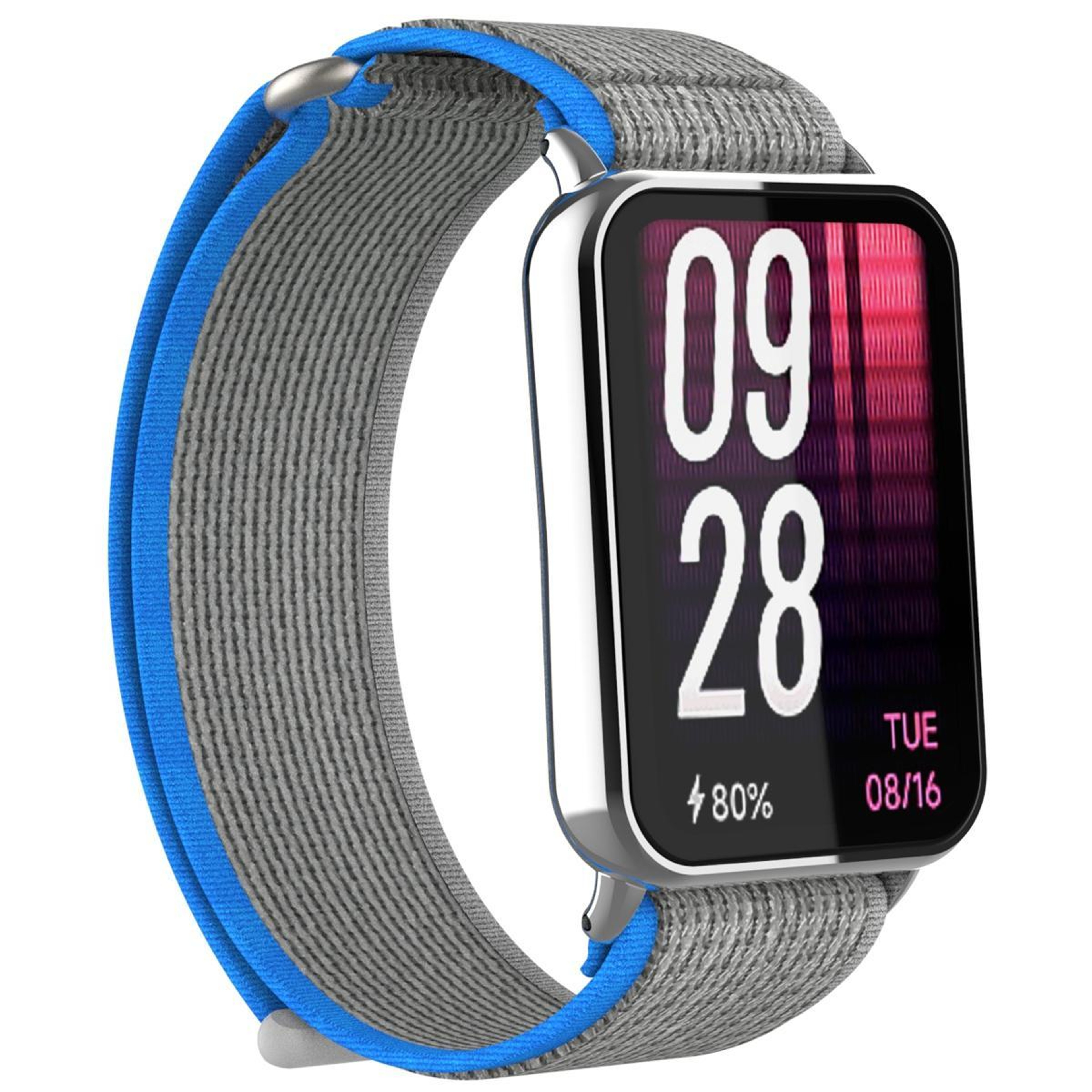 Nylon Loop Watch Band For Xiaomi Band 10 Pro Redmi Watch 6 5 Adjustable Hook And Loop Strap 1