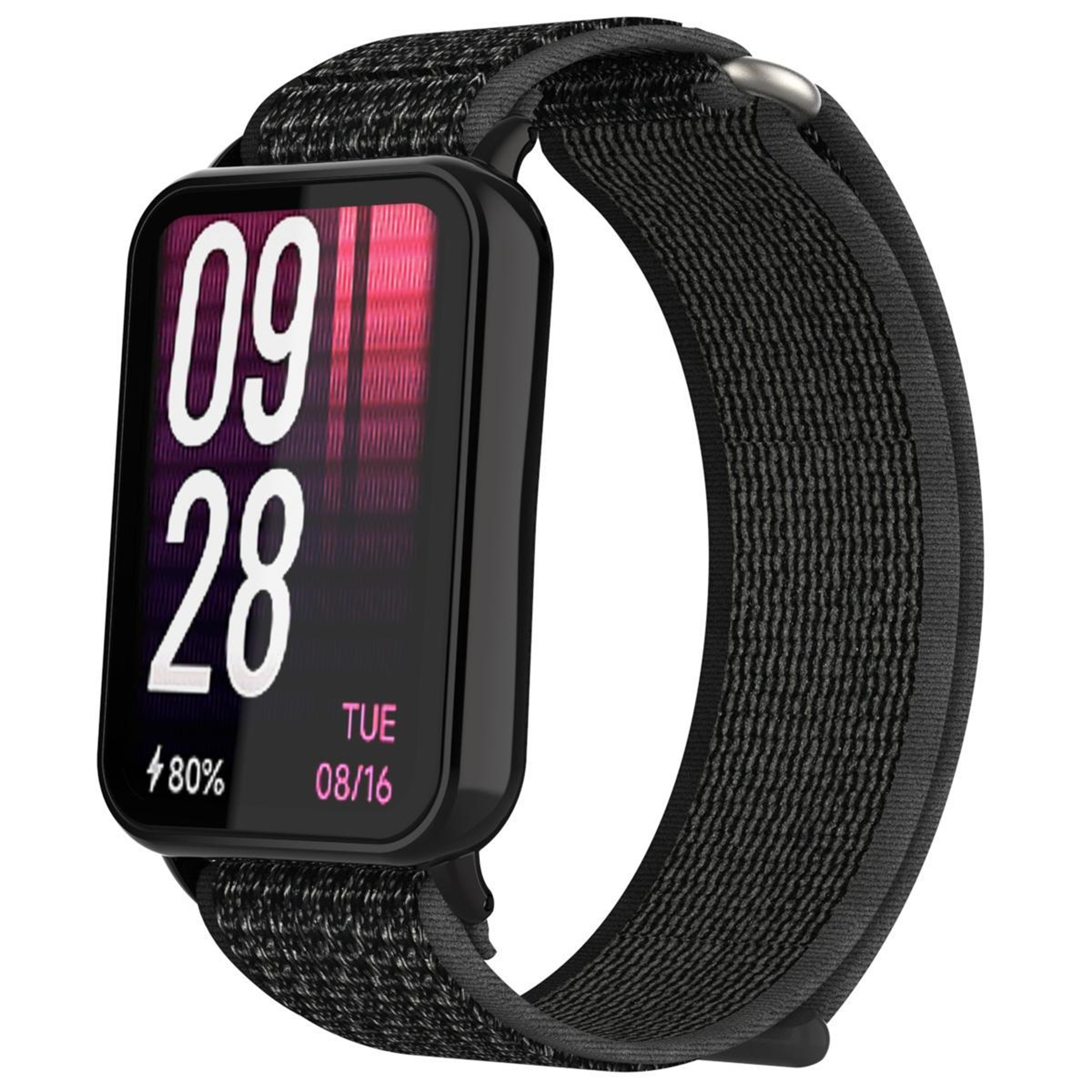 Nylon Loop Watch Band For Xiaomi Band 10 Pro Redmi Watch 6 5 Adjustable Hook And Loop Strap 9