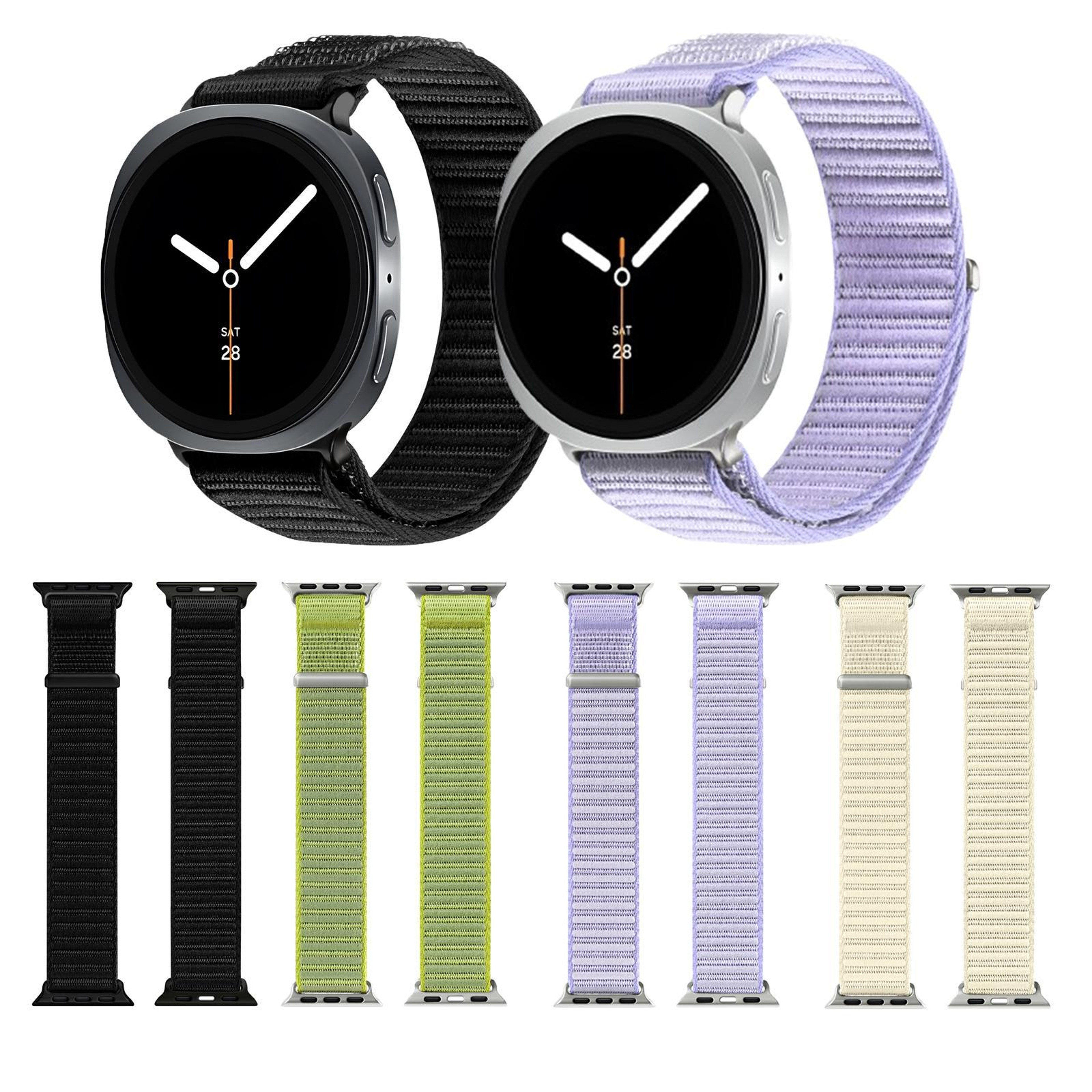 DUX DUCIS YE Series Samsung Galaxy Watch 8 Band Breathable Nylon Watch Strap For Watch8 Classic 8