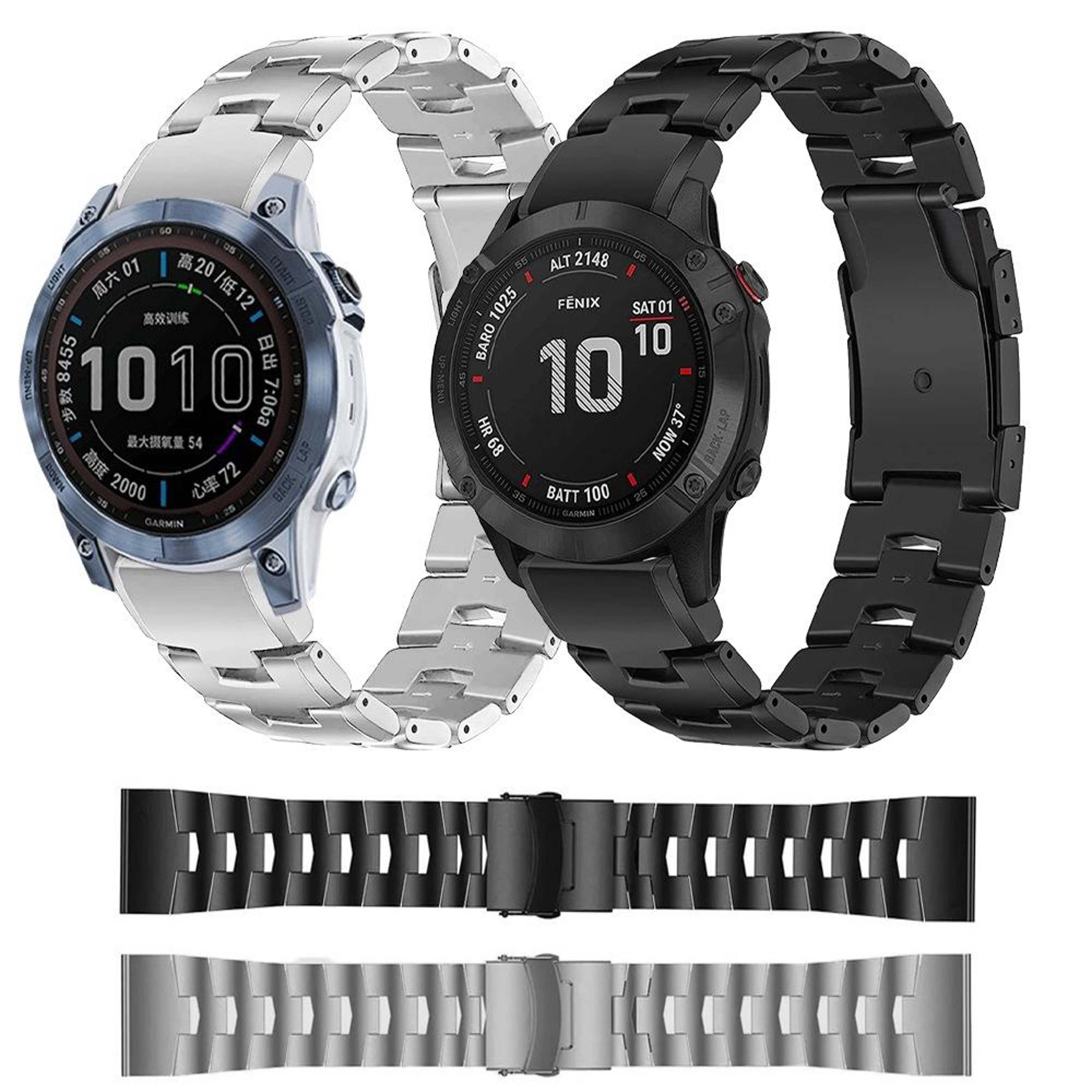 Amazfit Falcon Titanium Watch Band 22mm Premium Metal Watch Strap With Secure Buckle 3