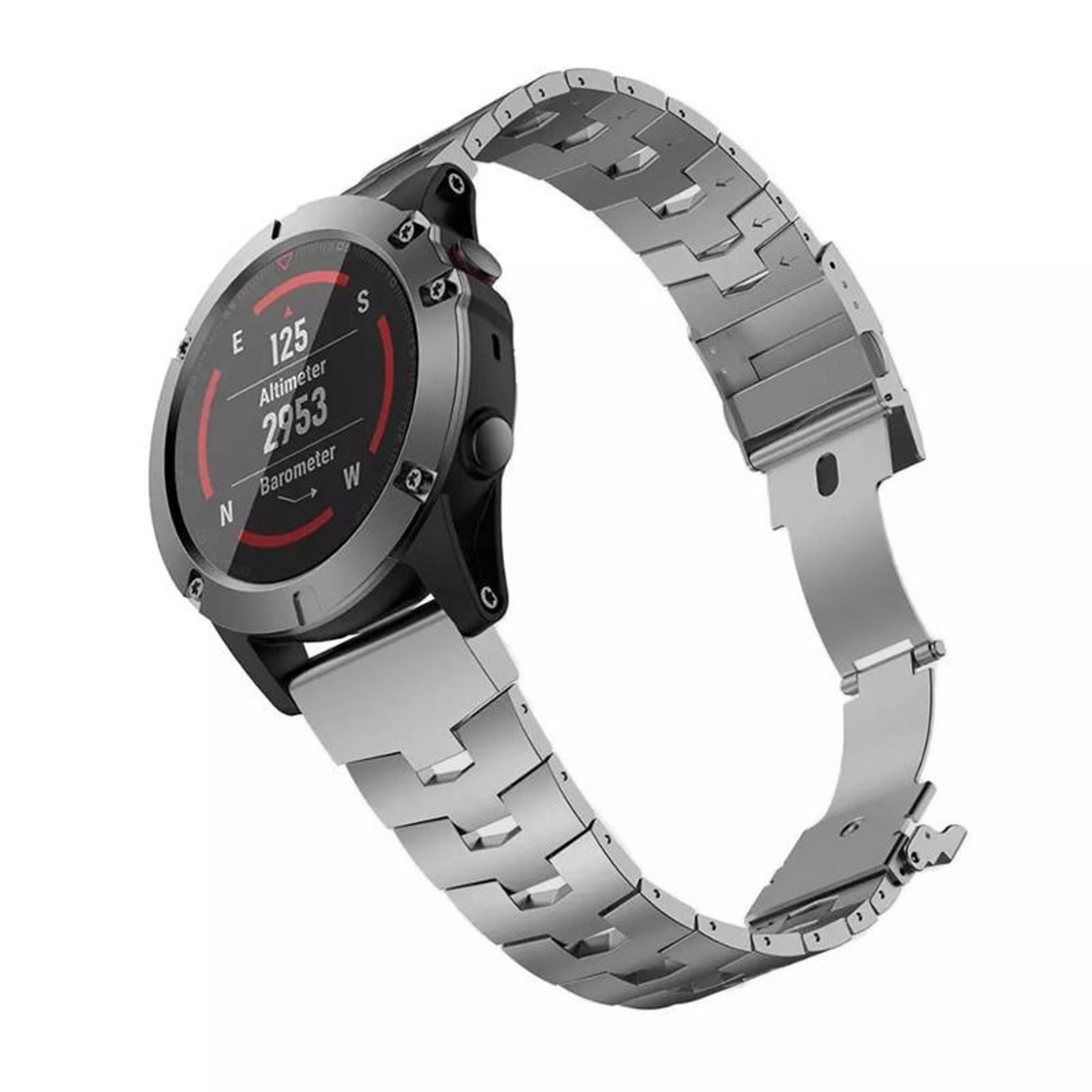 Amazfit Falcon Titanium Watch Band 22mm Premium Metal Watch Strap With Secure Buckle 8