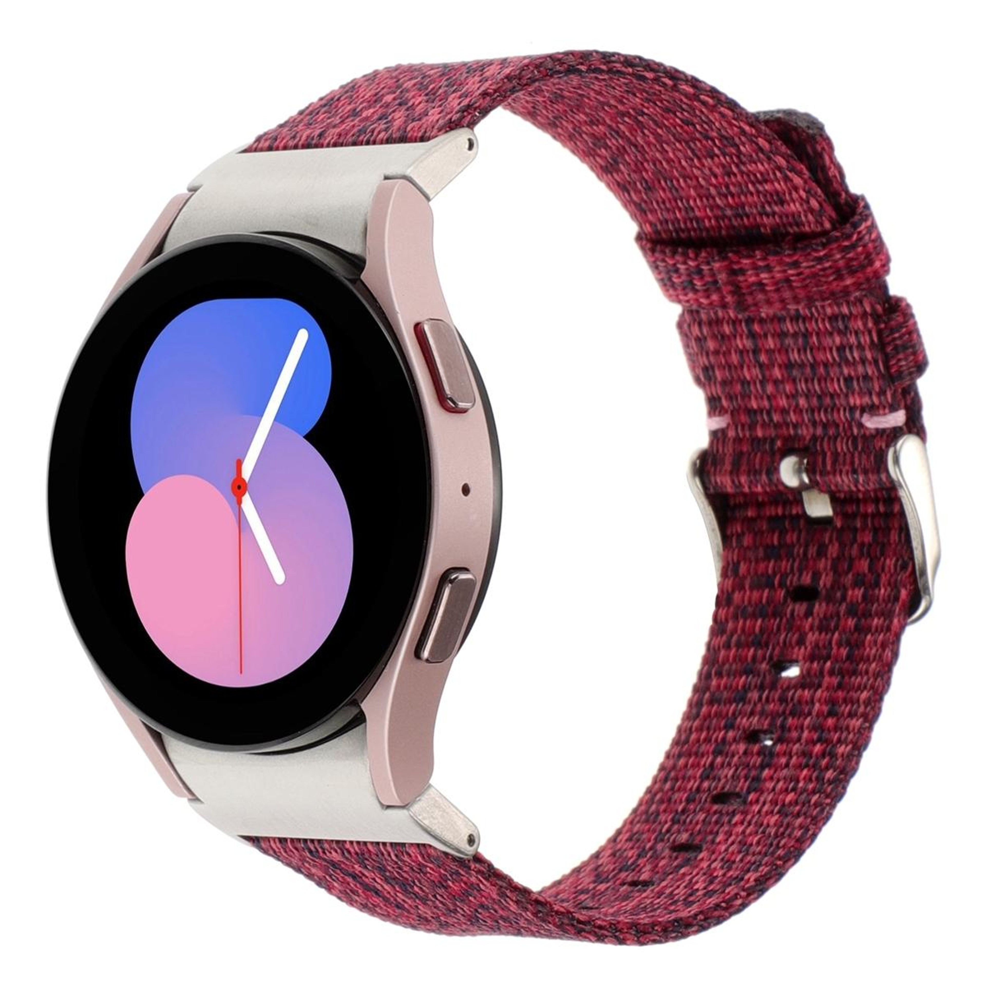 Samsung Galaxy Watch 6 5 Pro Nylon Watch Band Adjustable Canvas Watch Strap – view 12