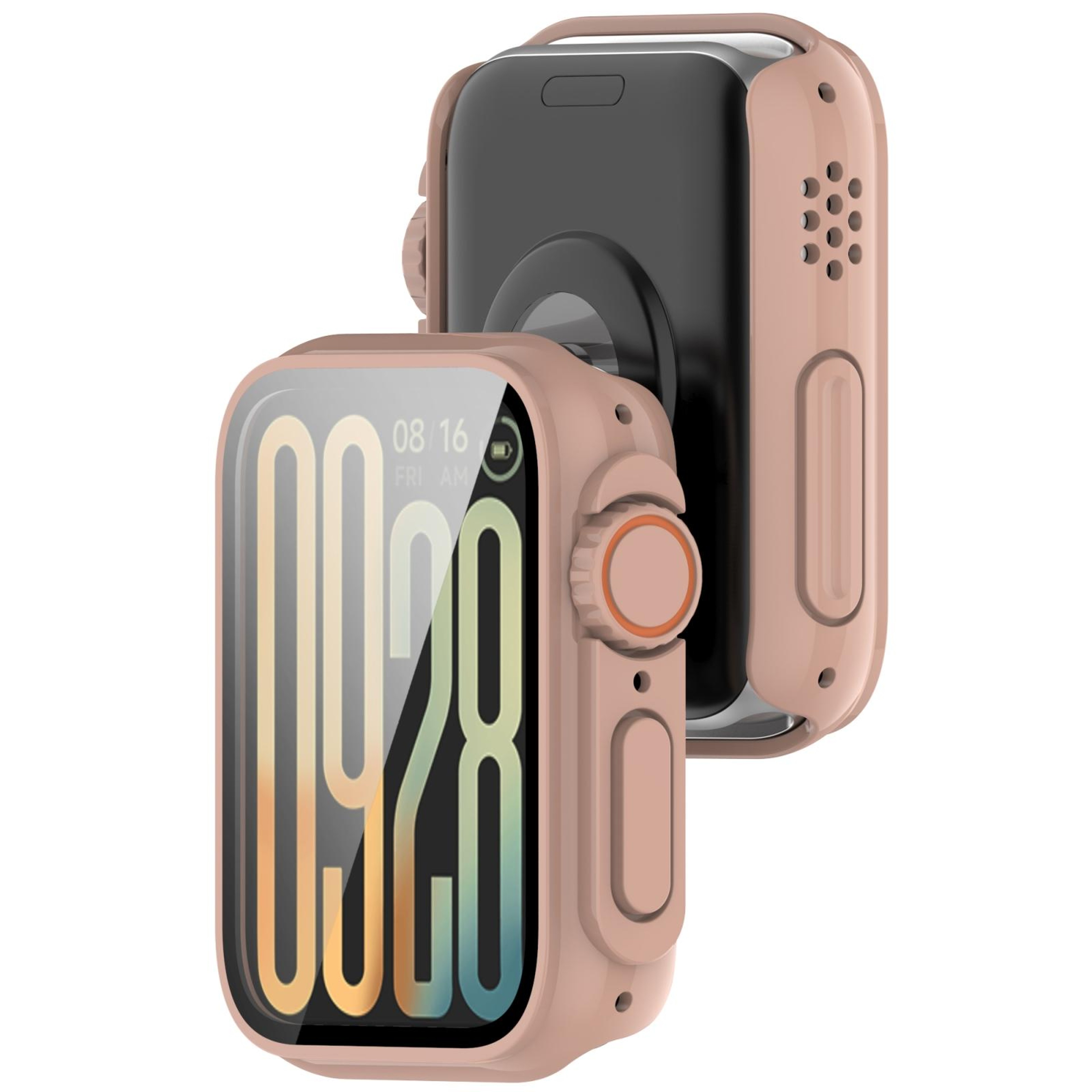 Xiaomi Smart Band 9 Pro Protective Case With Tempered Glass Screen Protector PC Full Coverage Cover 2