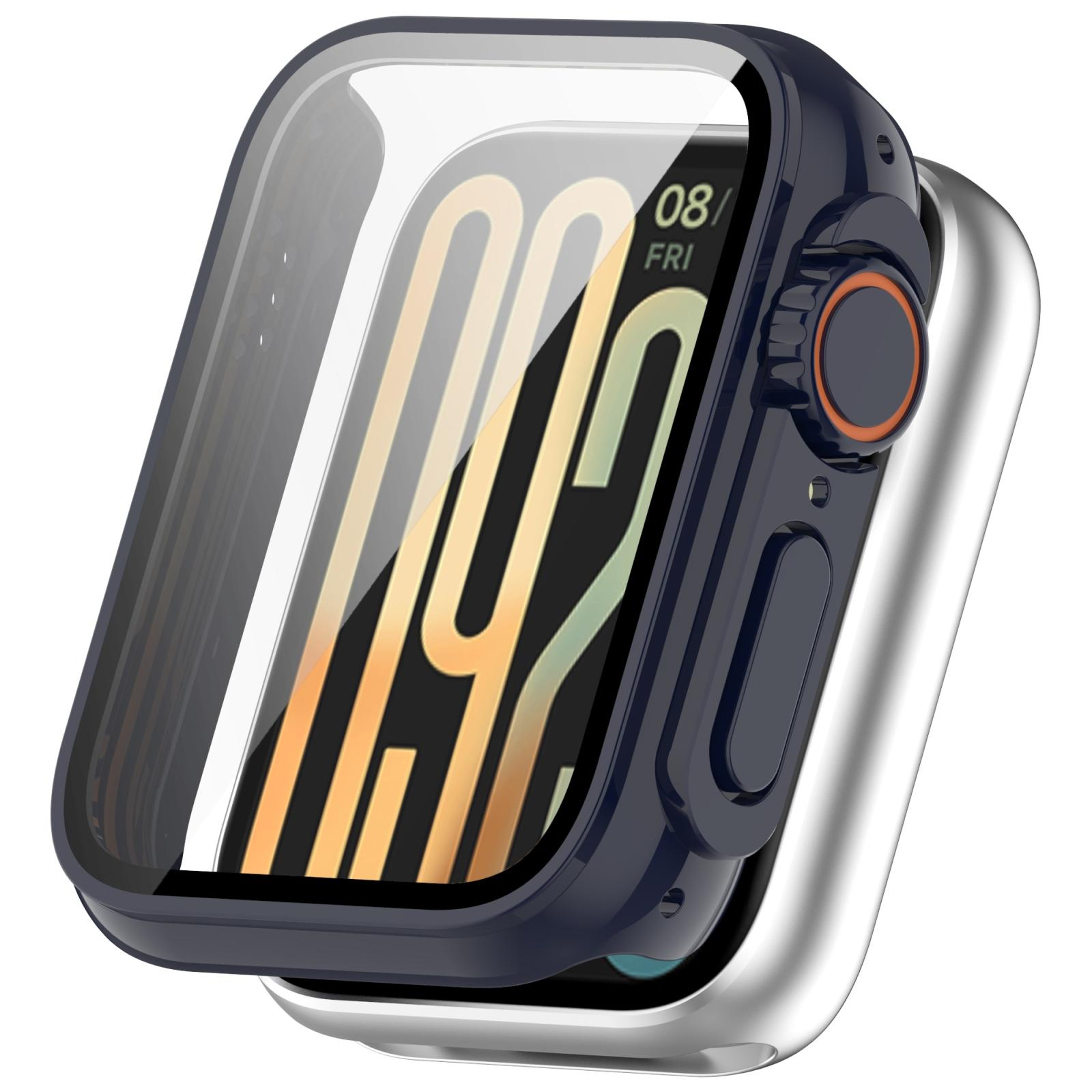 Xiaomi Smart Band 9 Pro Protective Case With Tempered Glass Screen Protector PC Full Coverage Cover 14