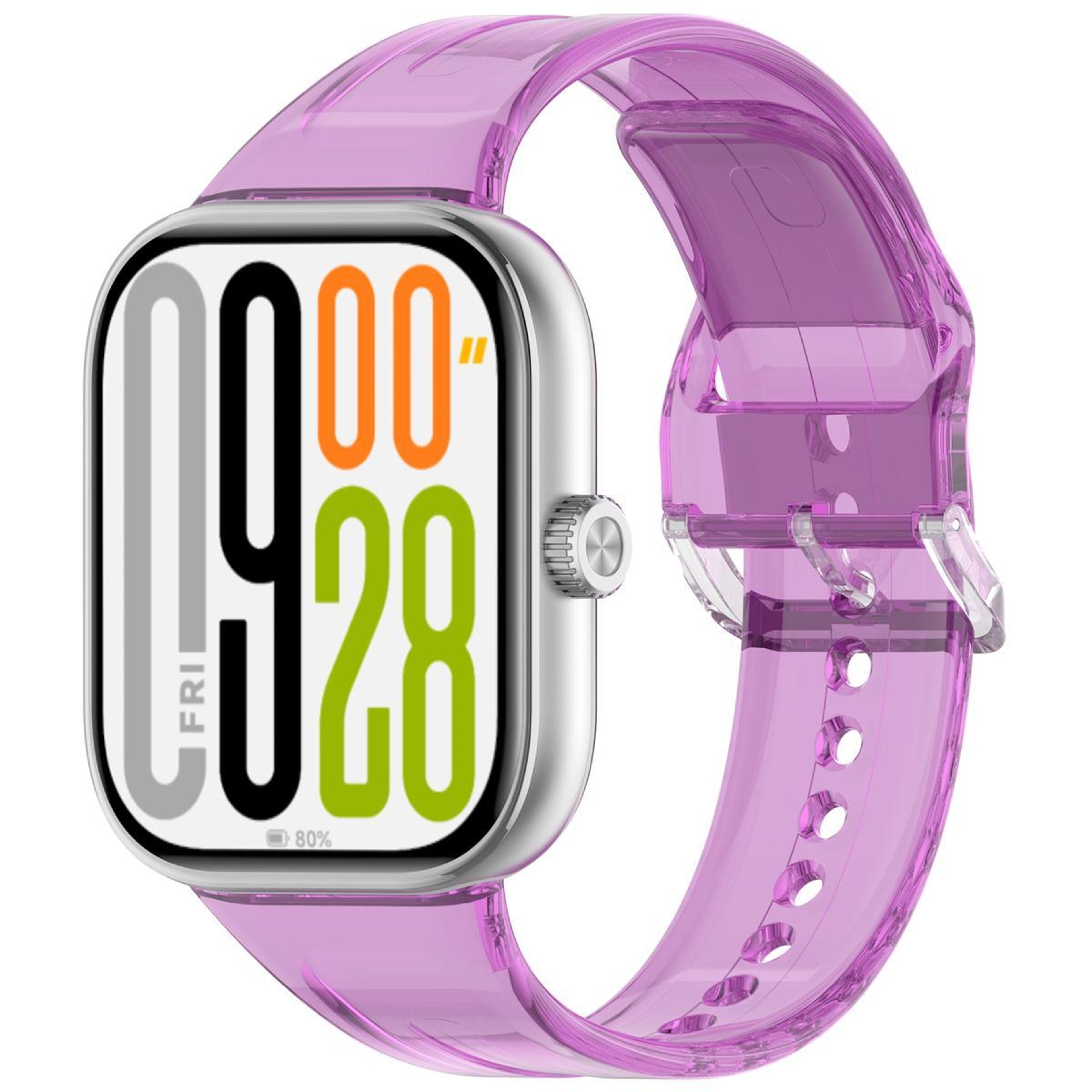 Color Changing TPU Watch Band For Xiaomi Band 10 Pro Redmi Watch 6 5 4 Soft Replacement Strap 11