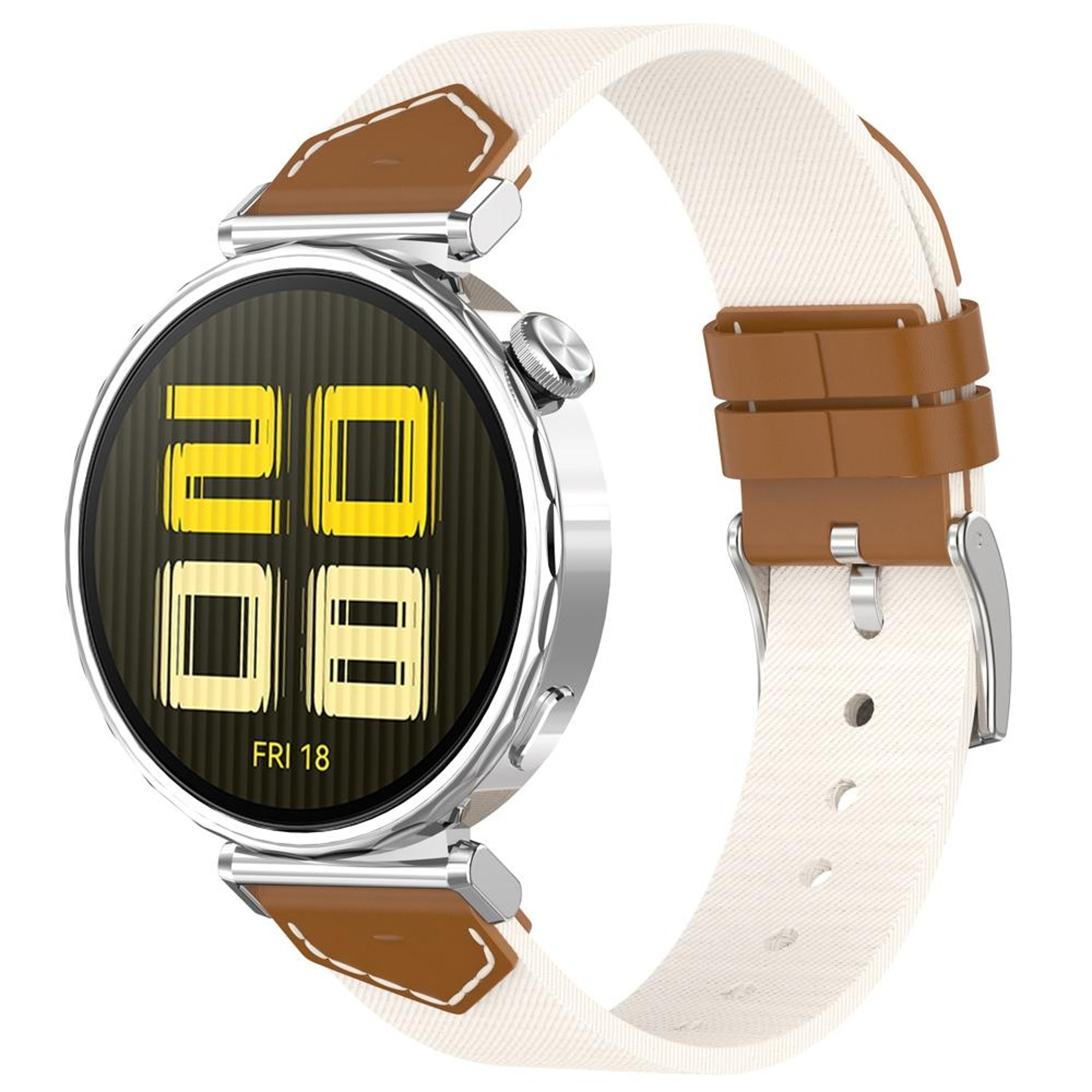Huawei Watch GT 5 41mm GT 5 Pro 42mm Nylon Watch Band Stitched Denim Watch Strap 9