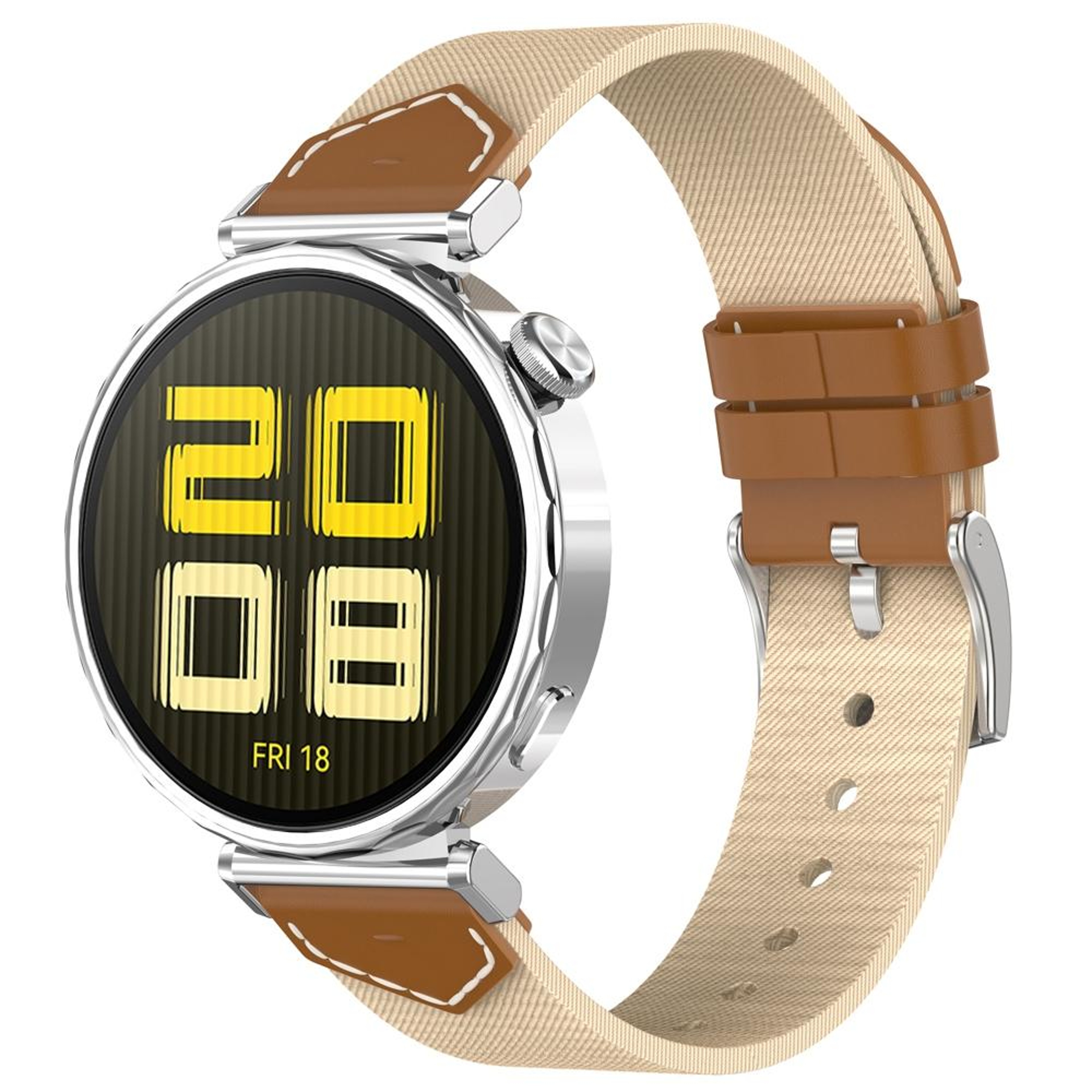 Huawei Watch GT 5 41mm GT 5 Pro 42mm Nylon Watch Band Stitched Denim Watch Strap 10