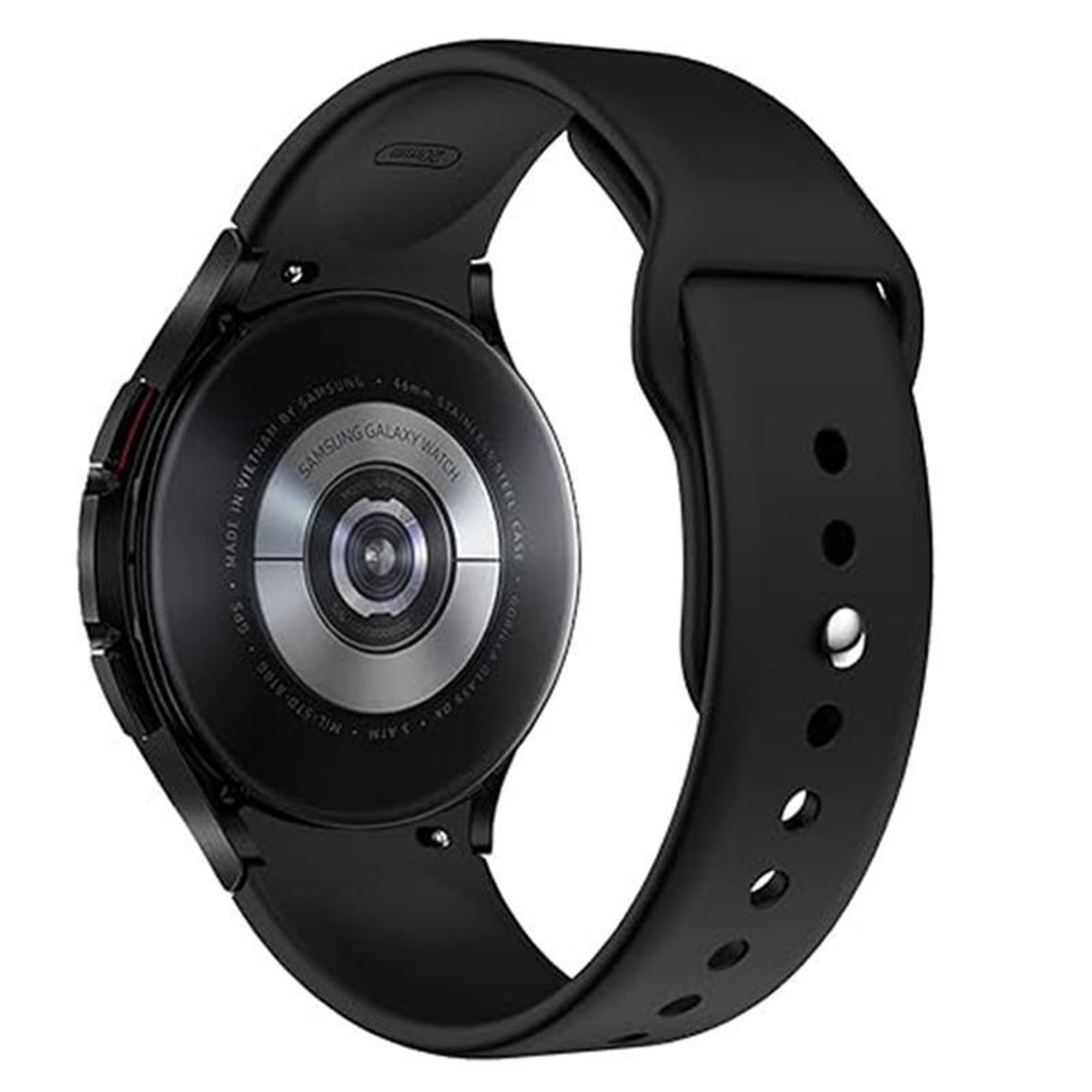 KALEBOL Samsung Galaxy Watch 7 6 5 4 Silicone Watch Band Reverse Buckle Adjustable Replacement Stra 2