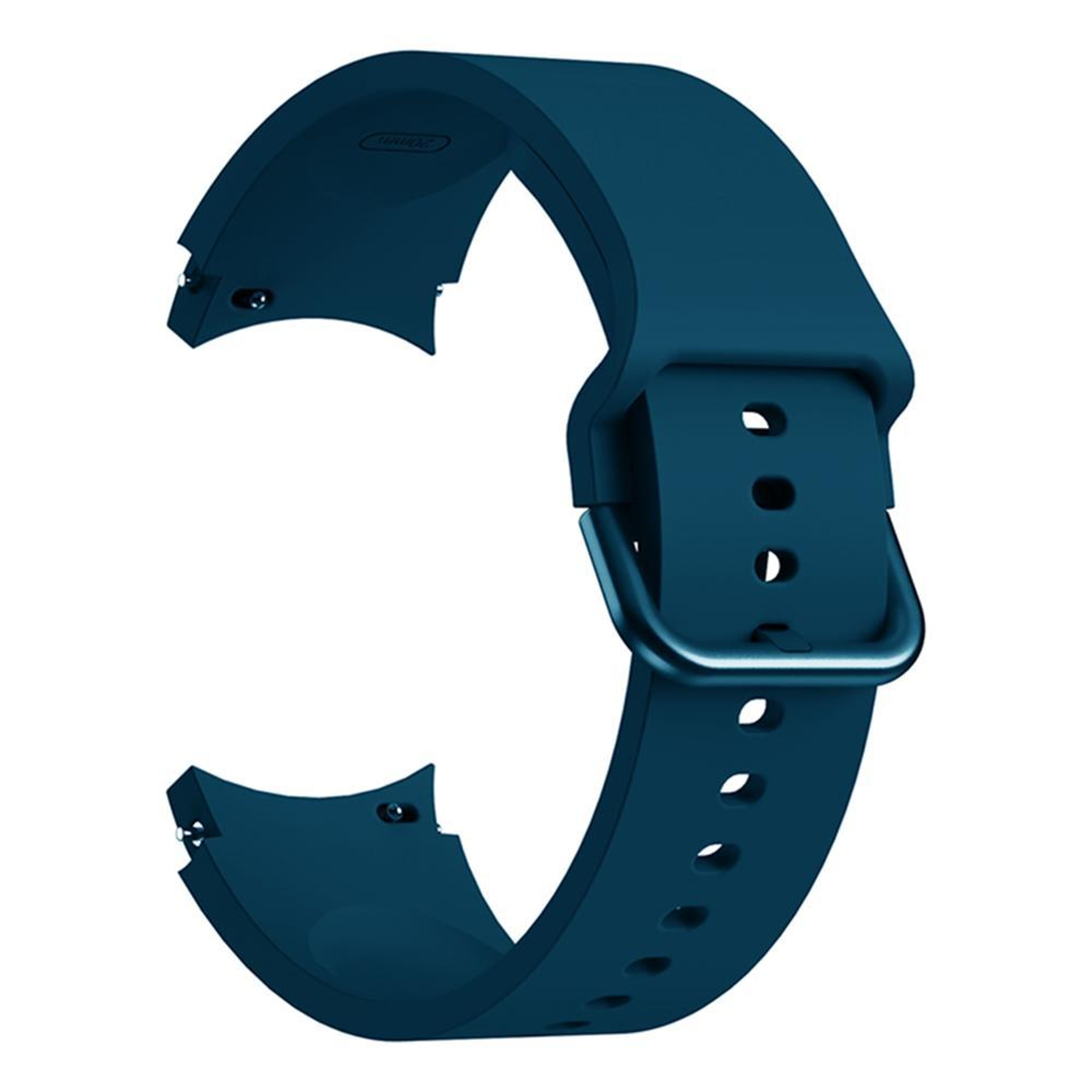 Kalebol Silicone Watch Band For Samsung Galaxy Watch 7 6 5 4 Soft Sport Replacement Strap With Meta 1