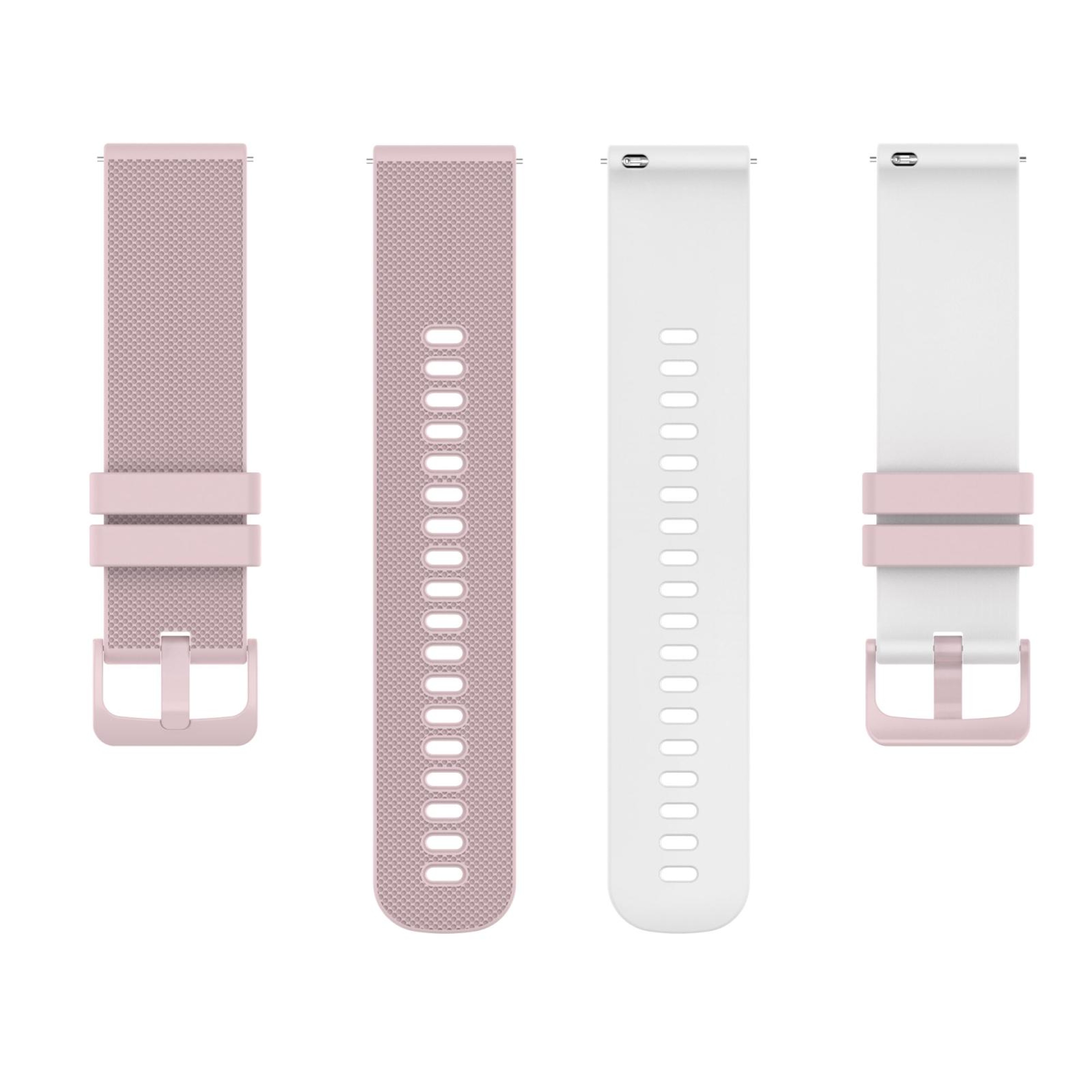 Suunto 5 Peak Silicone Watch Band Two Color Plaid Texture Replacement Watch Strap 22mm 3