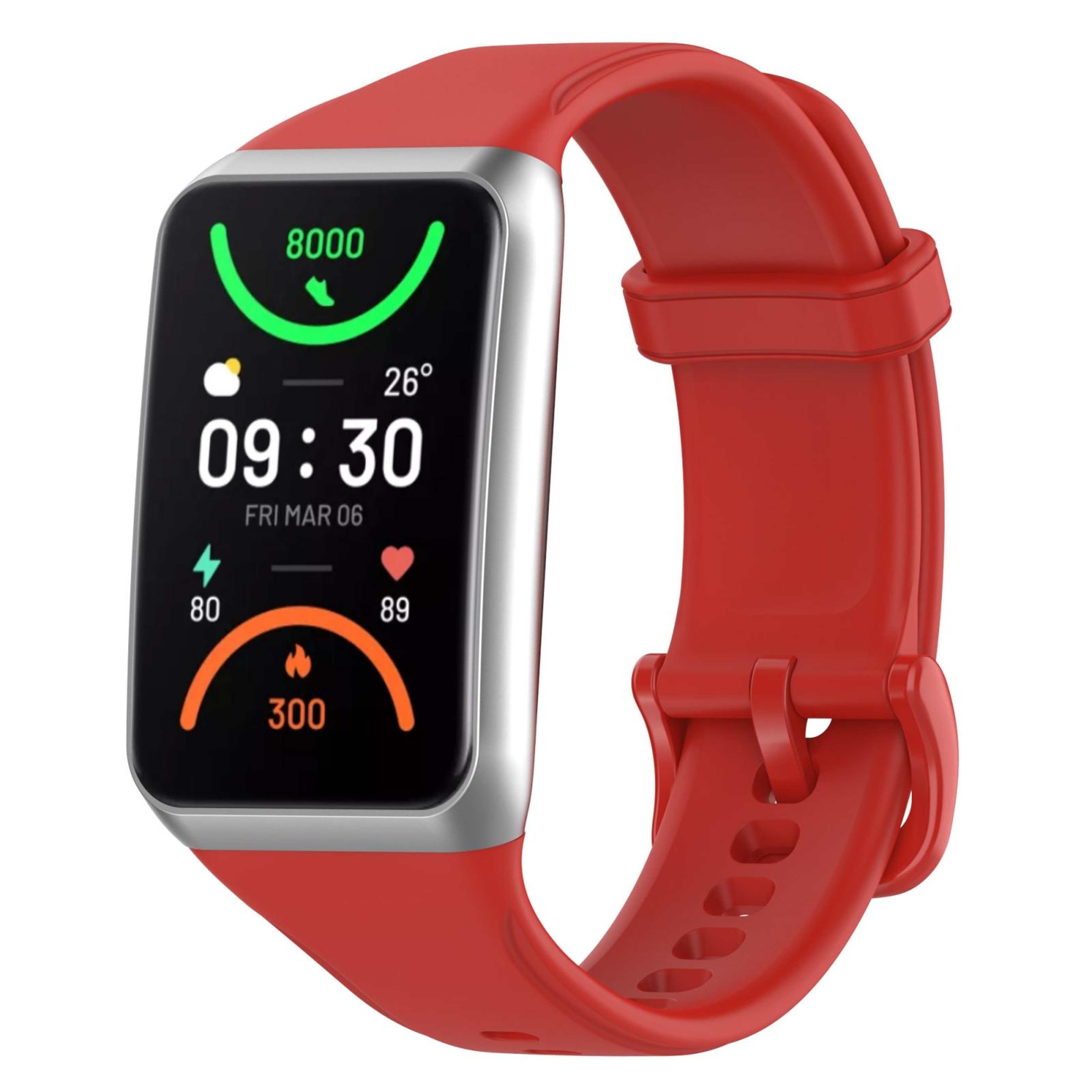 OPPO Band 2 Silicone Watch Band Soft Adjustable Replacement Strap 3