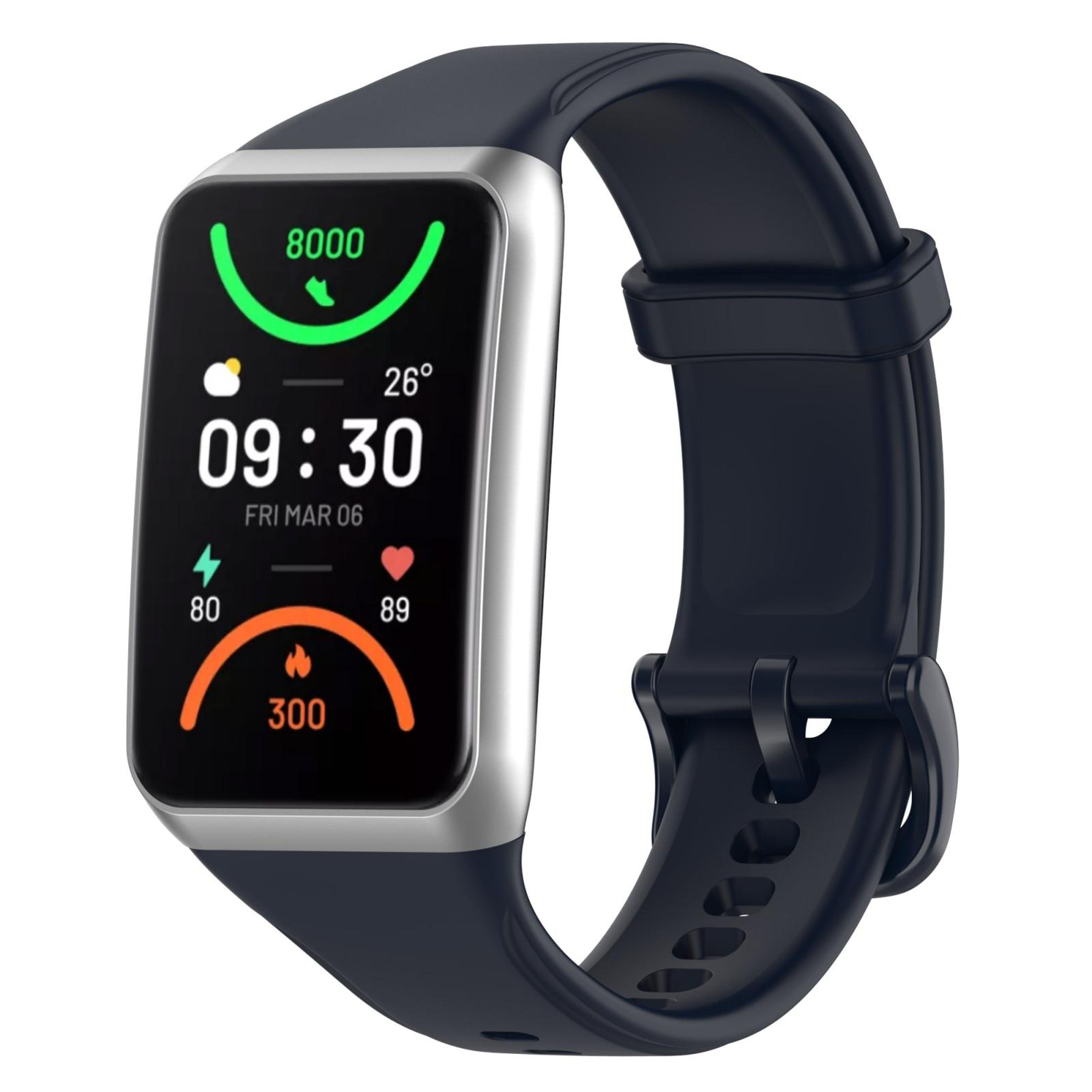OPPO Band 2 Silicone Watch Band Soft Adjustable Replacement Strap 17
