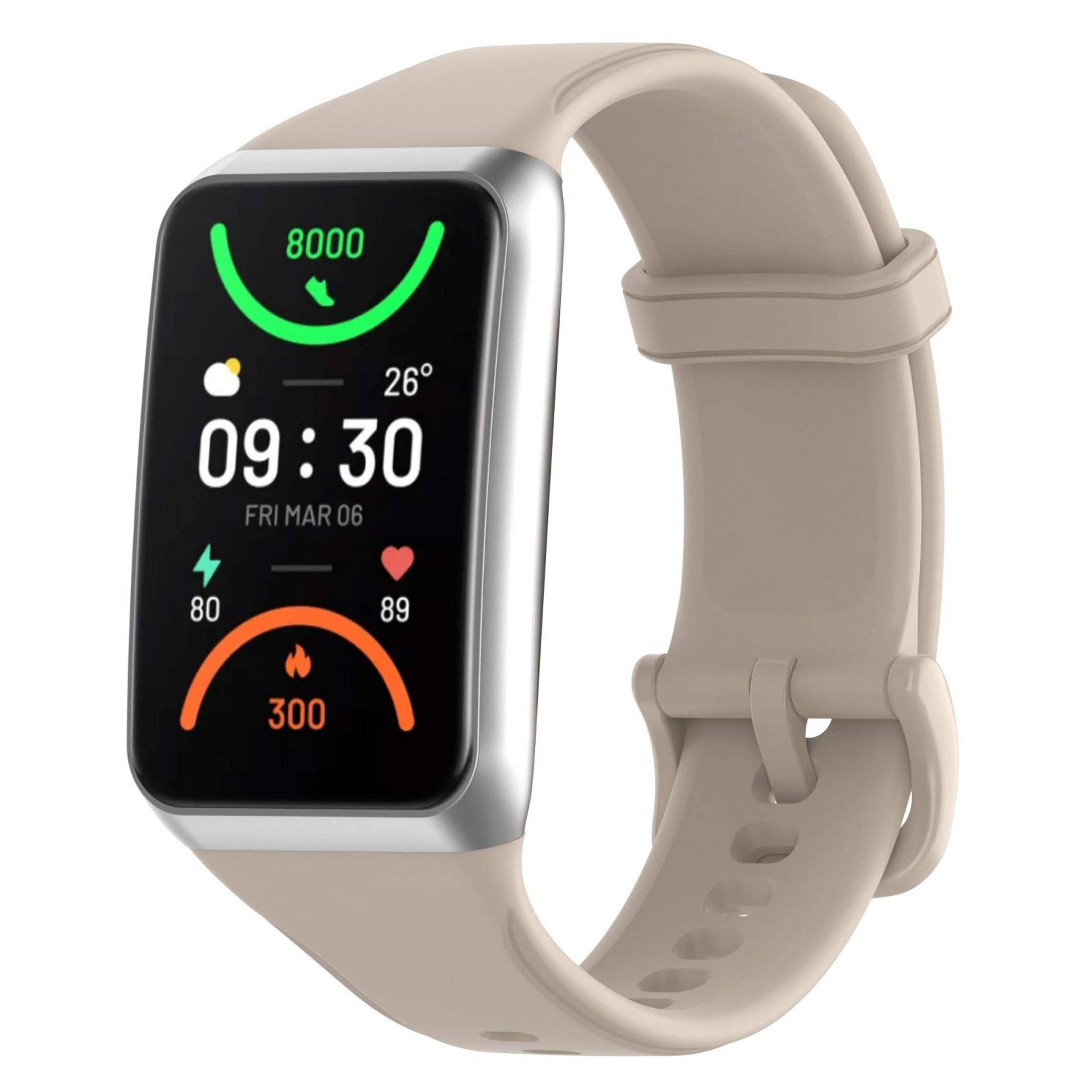 OPPO Band 2 Silicone Watch Band Soft Adjustable Replacement Strap 18