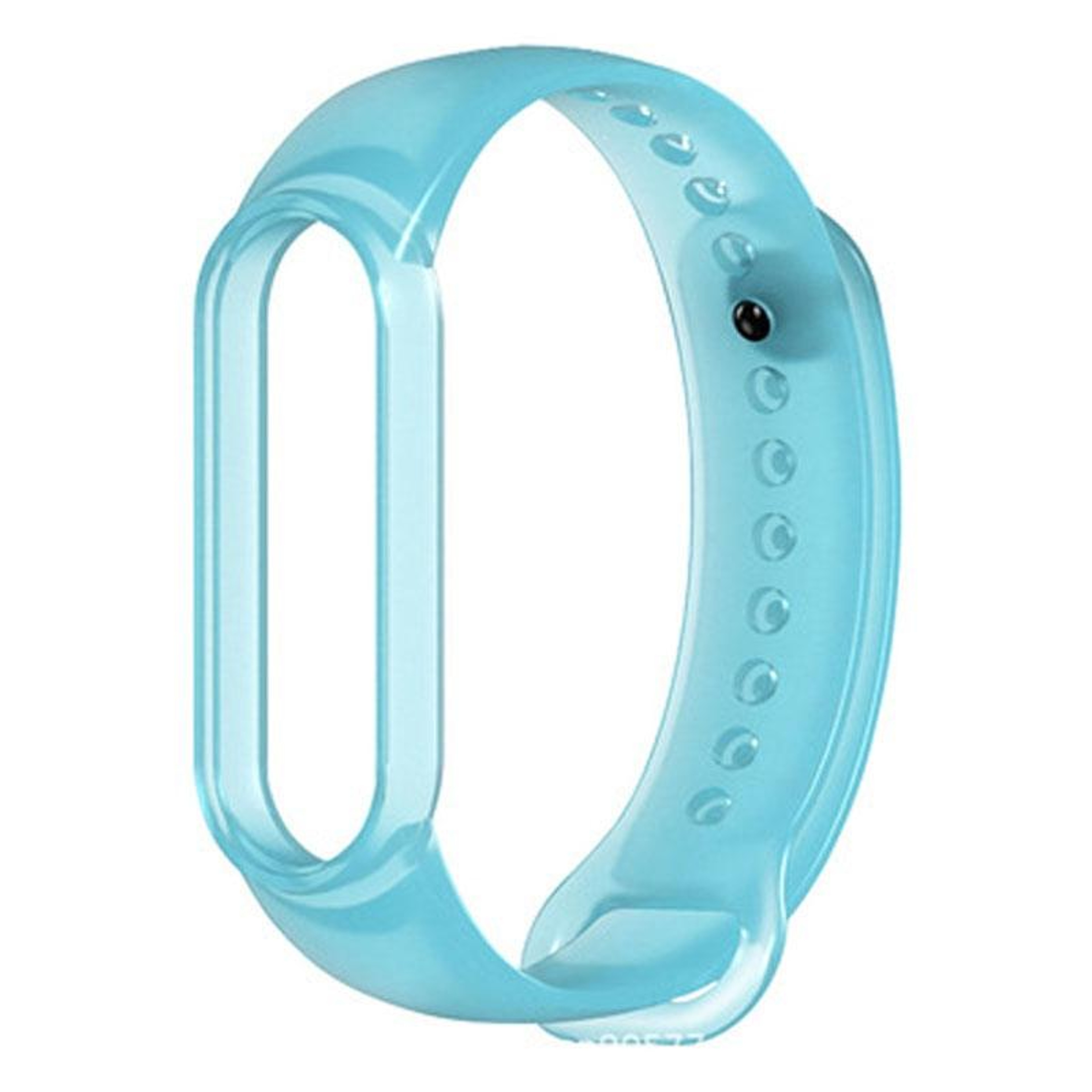 Xiaomi Mi Band 6 Silicone Watch Band Translucent Adjustable Replacement Strap 8