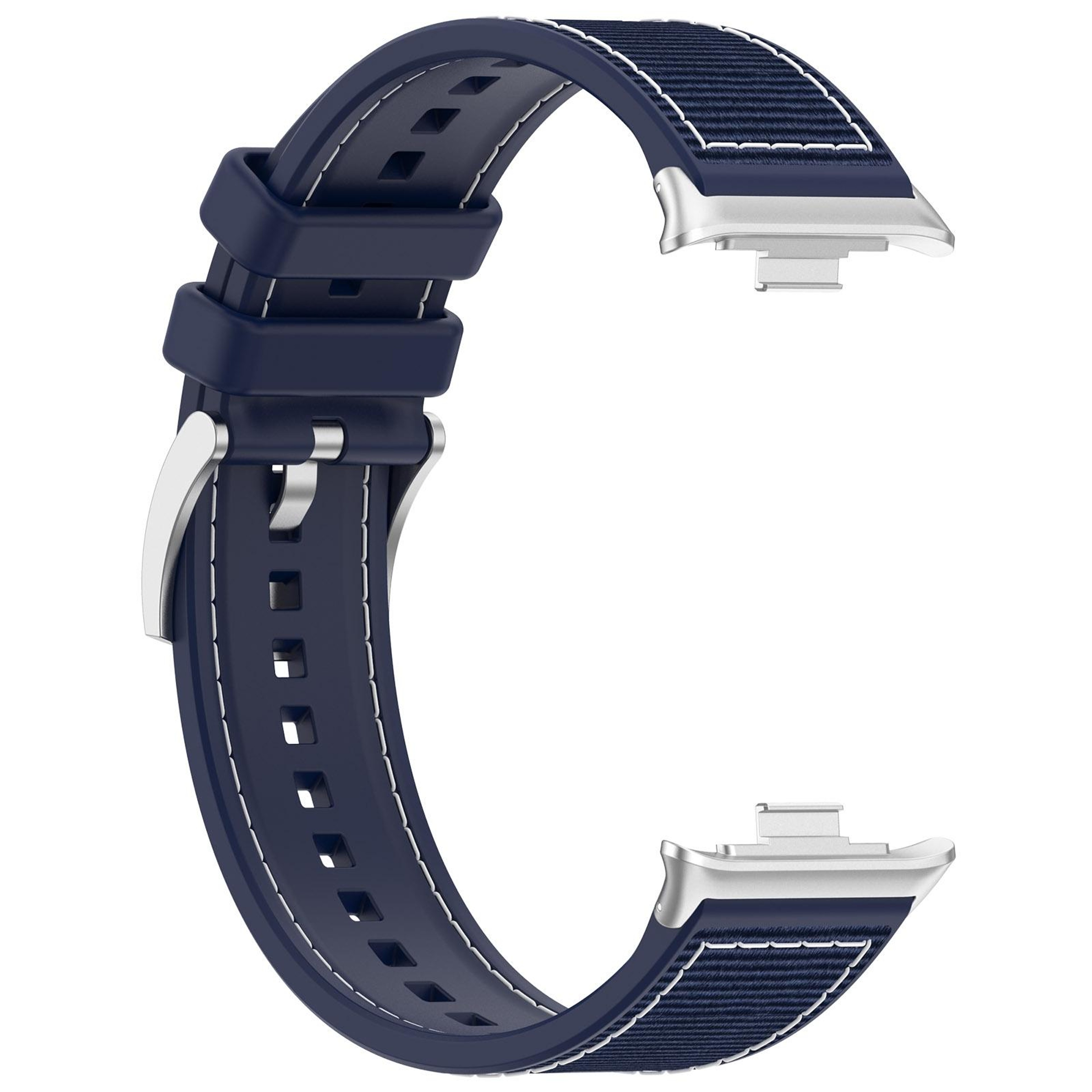 Xiaomi Band 10 Pro Hybrid Nylon Watch Band Breathable Silicone Watch Strap For Redmi Watch 6 5 4 6