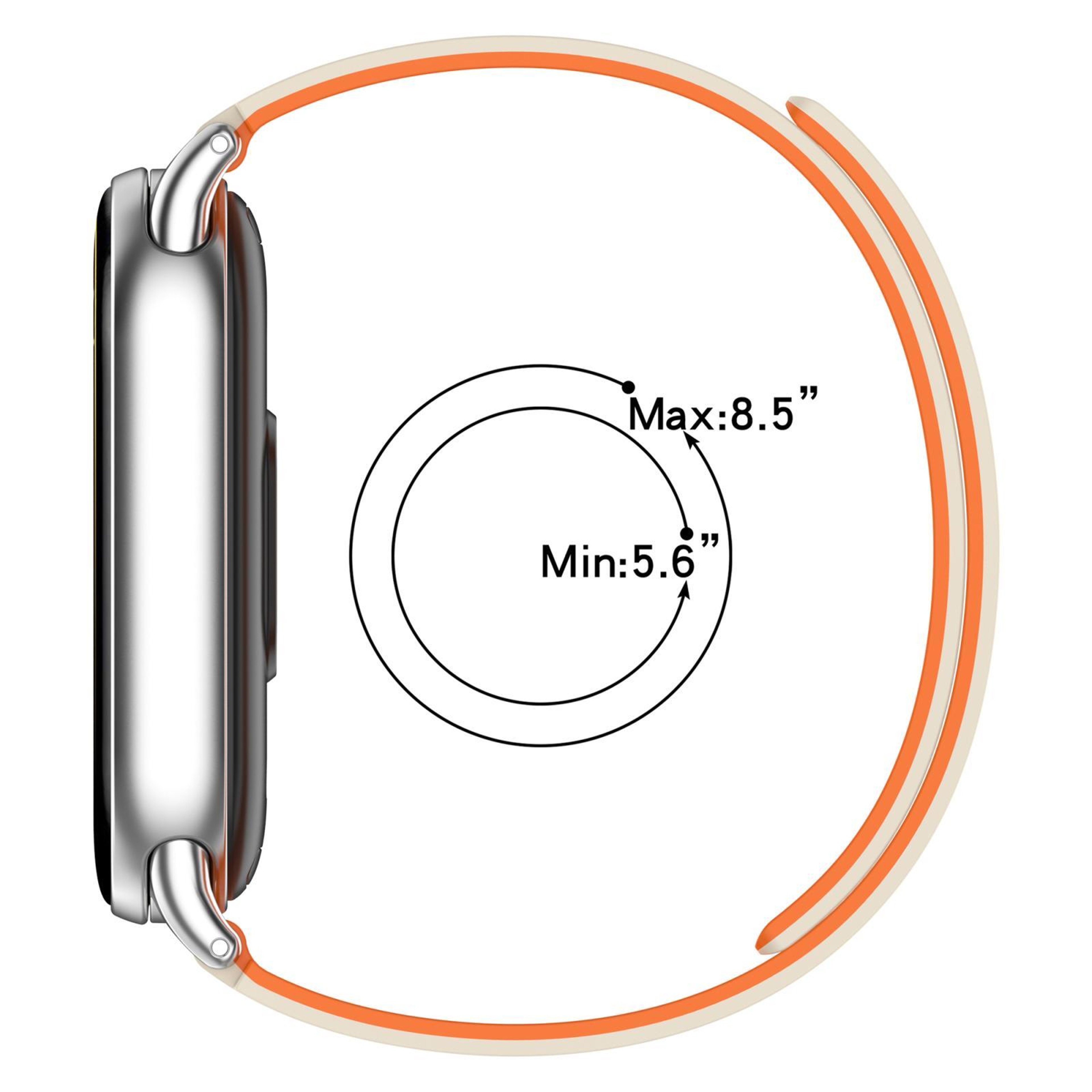 Xiaomi Smart Band 10 9 8 Magnetic Watch Band Soft Silicone Watch Band Replacement Strap 10