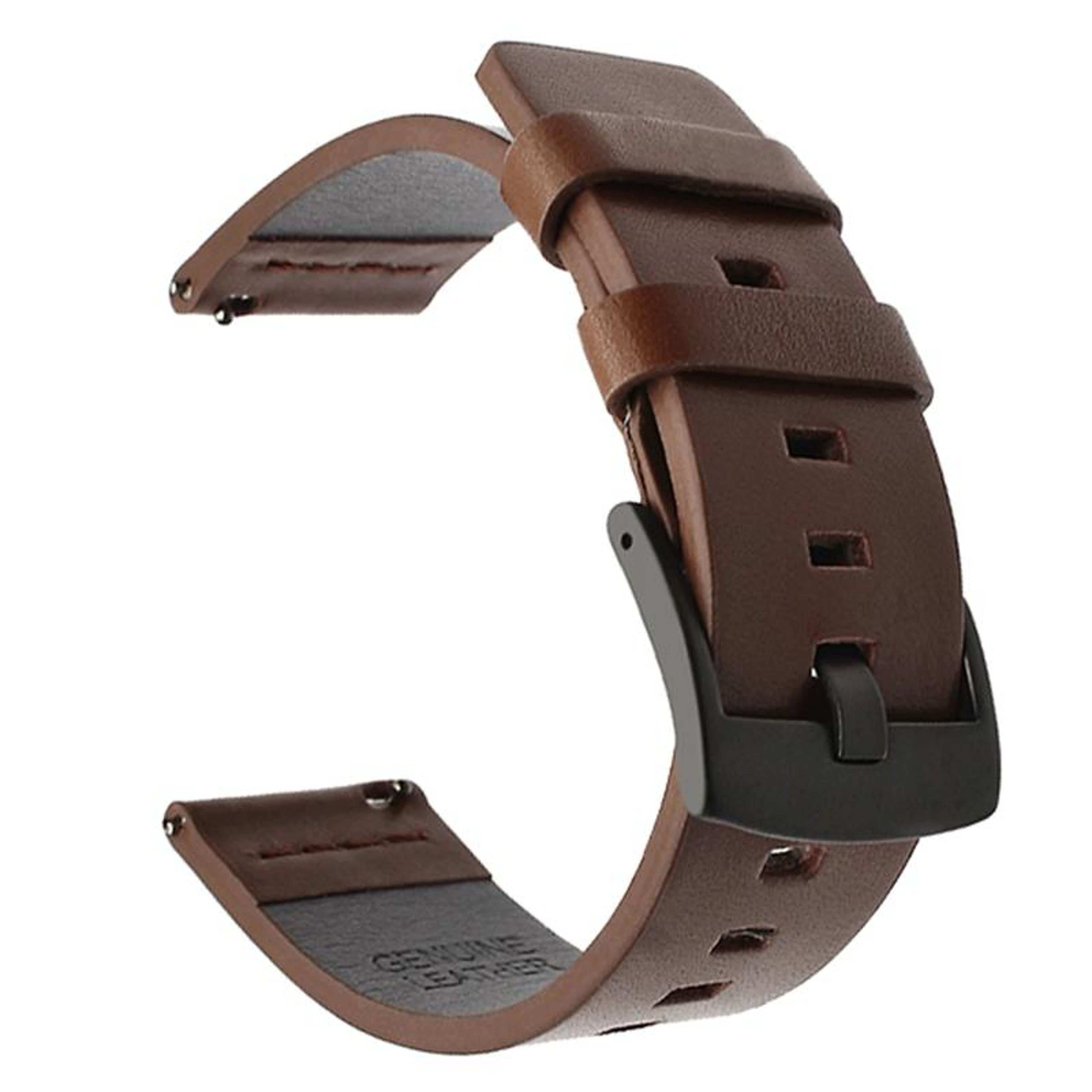 Suunto 9 Suunto 7 Genuine Leather Watch Band 24mm Replacement Strap With Steel Buckle 10