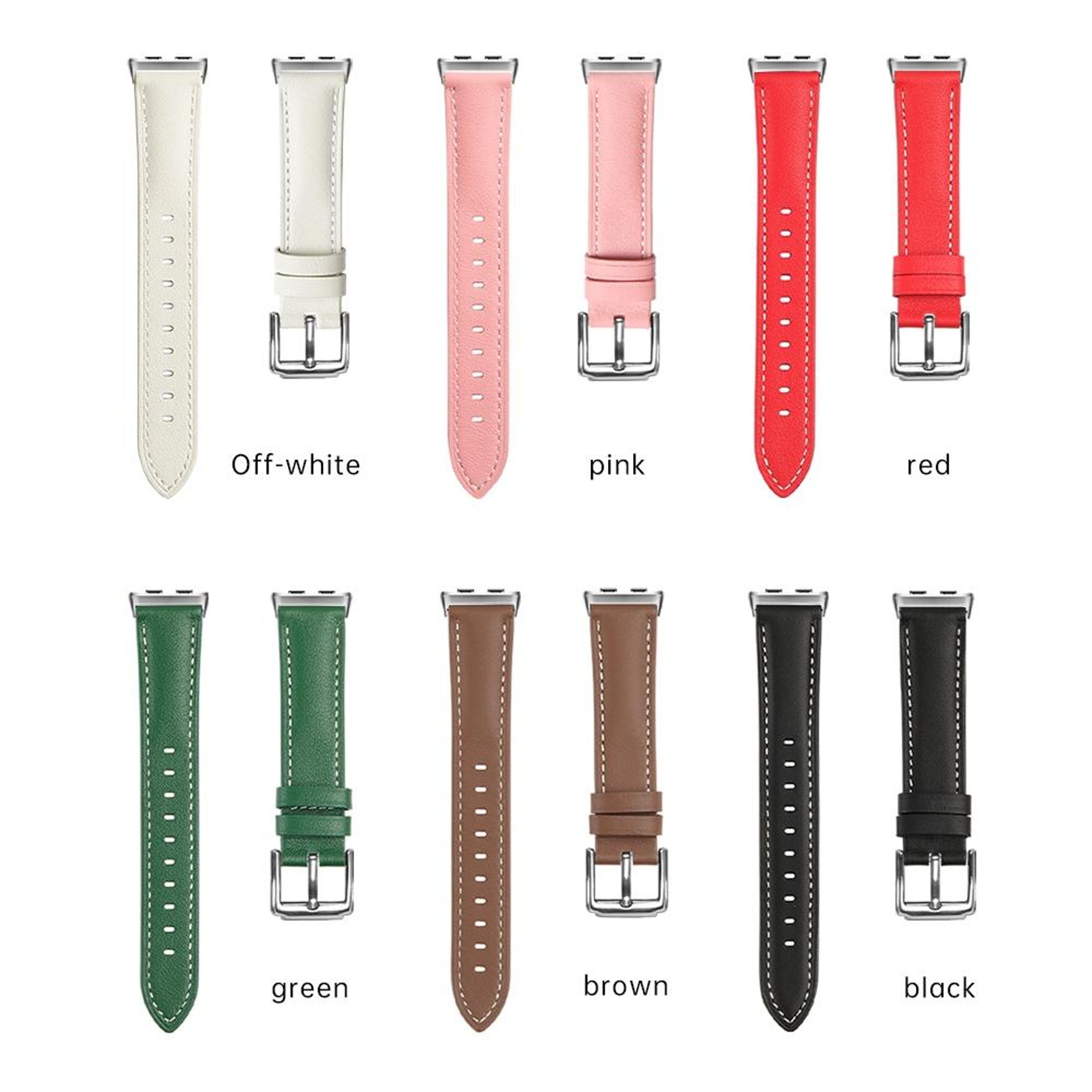 Honor Band 9 Genuine Leather Watch Band Adjustable Replacement Strap 5