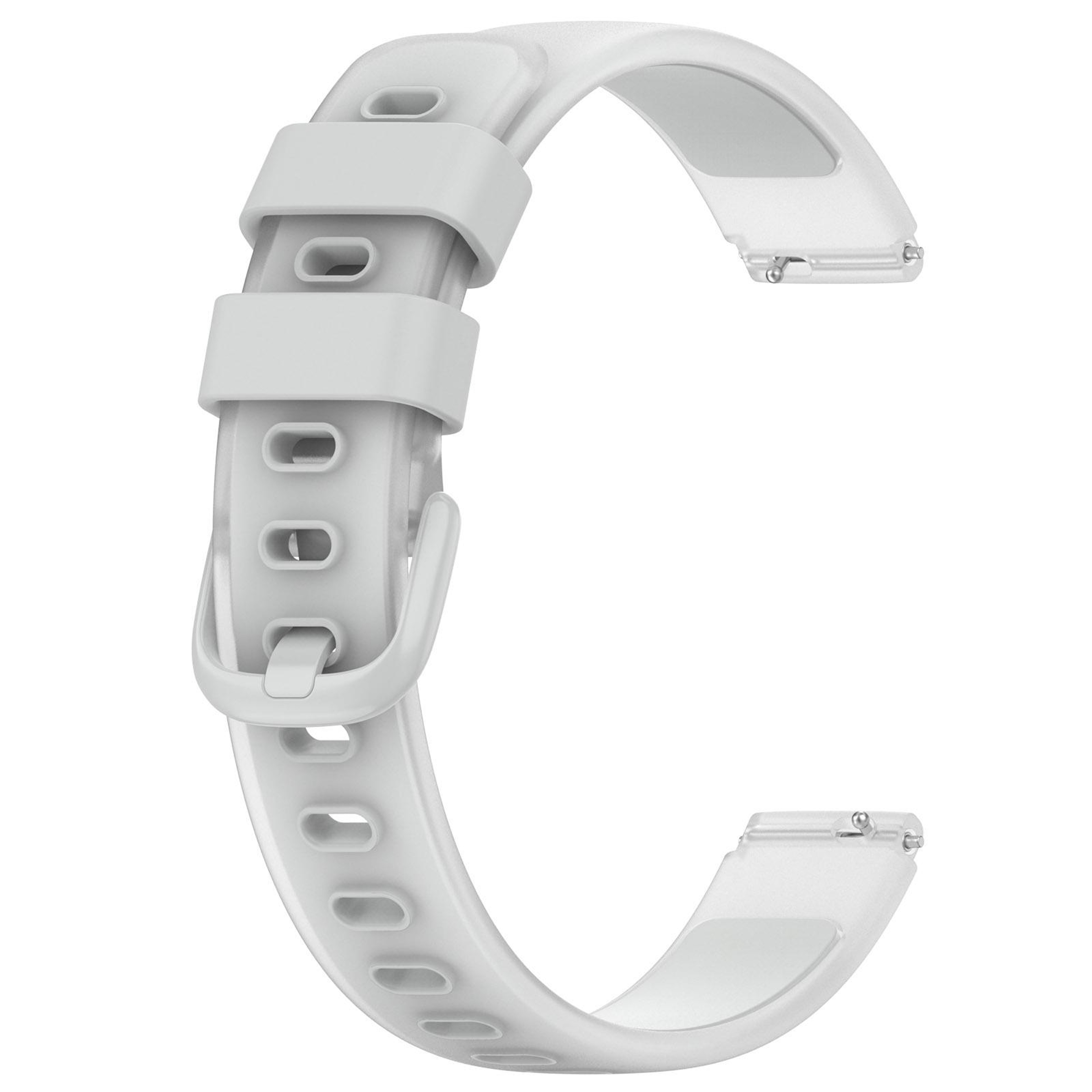 Universal Silicone Watch Band Two Color Transparent Replacement Watch Strap 5
