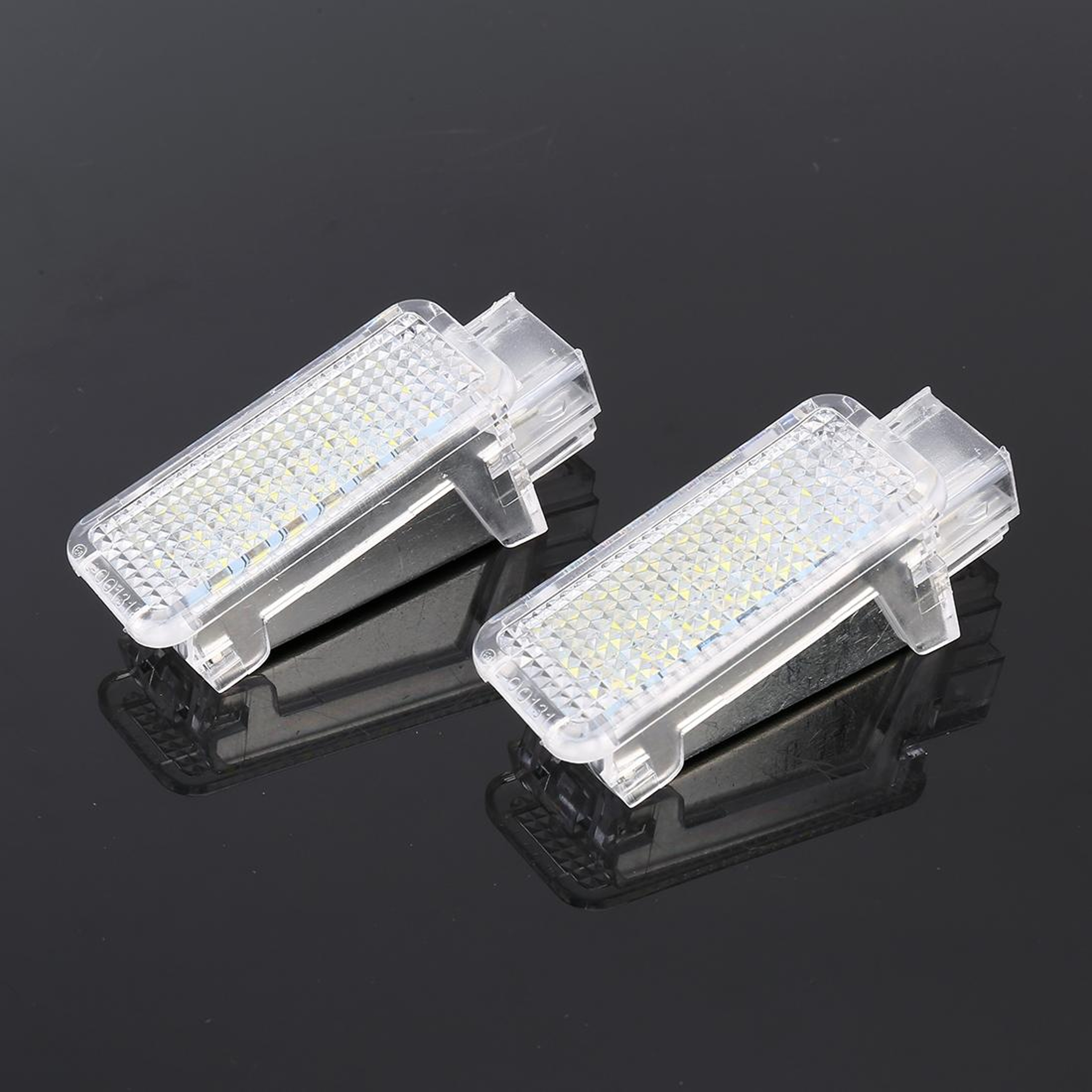 LED Car Door Lights For Audi Volkswagen Plug And Play Welcome Courtesy Lamps 1