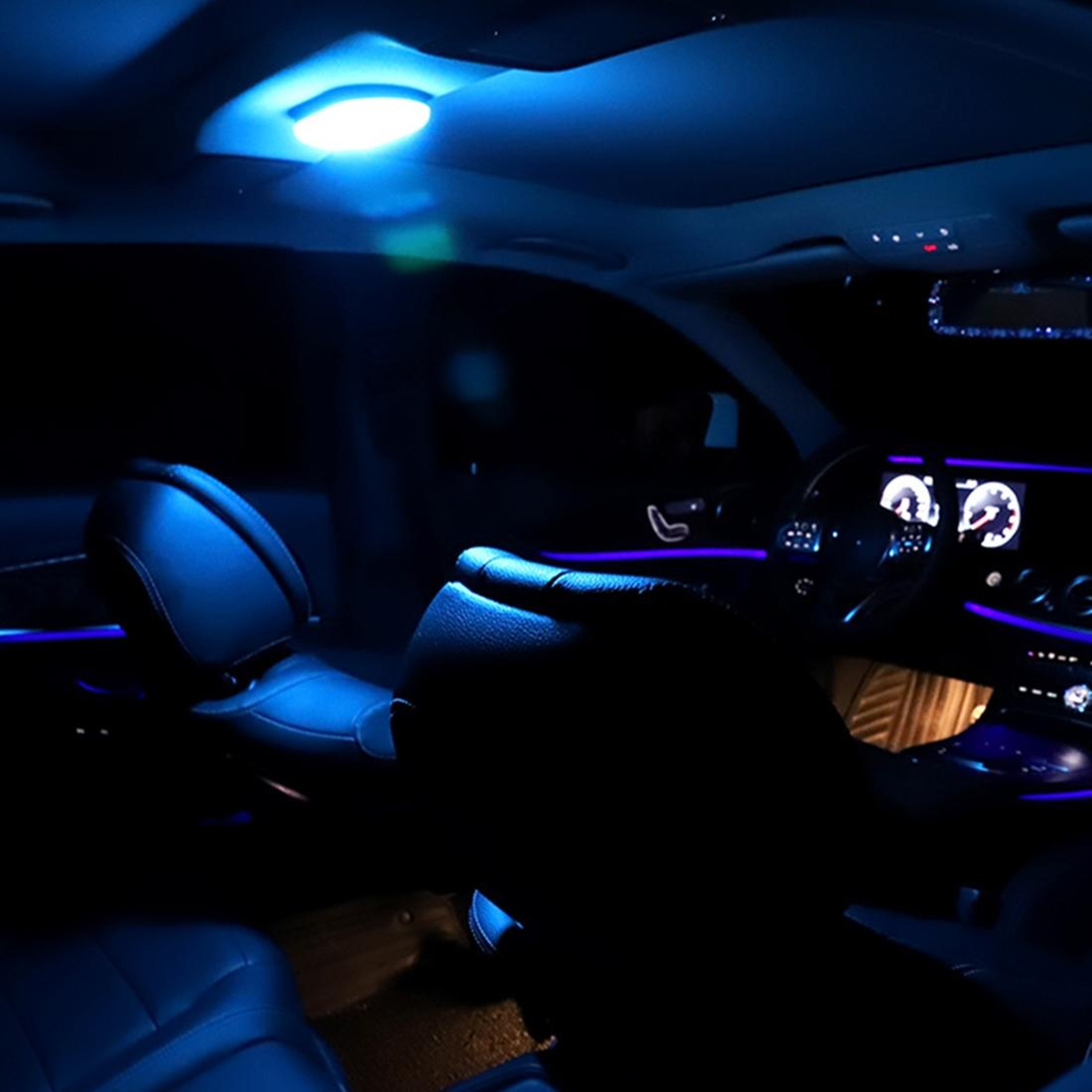 Universal Car Reading Light USB Powered LED Dome Light Touch Control Interior Lamp 1