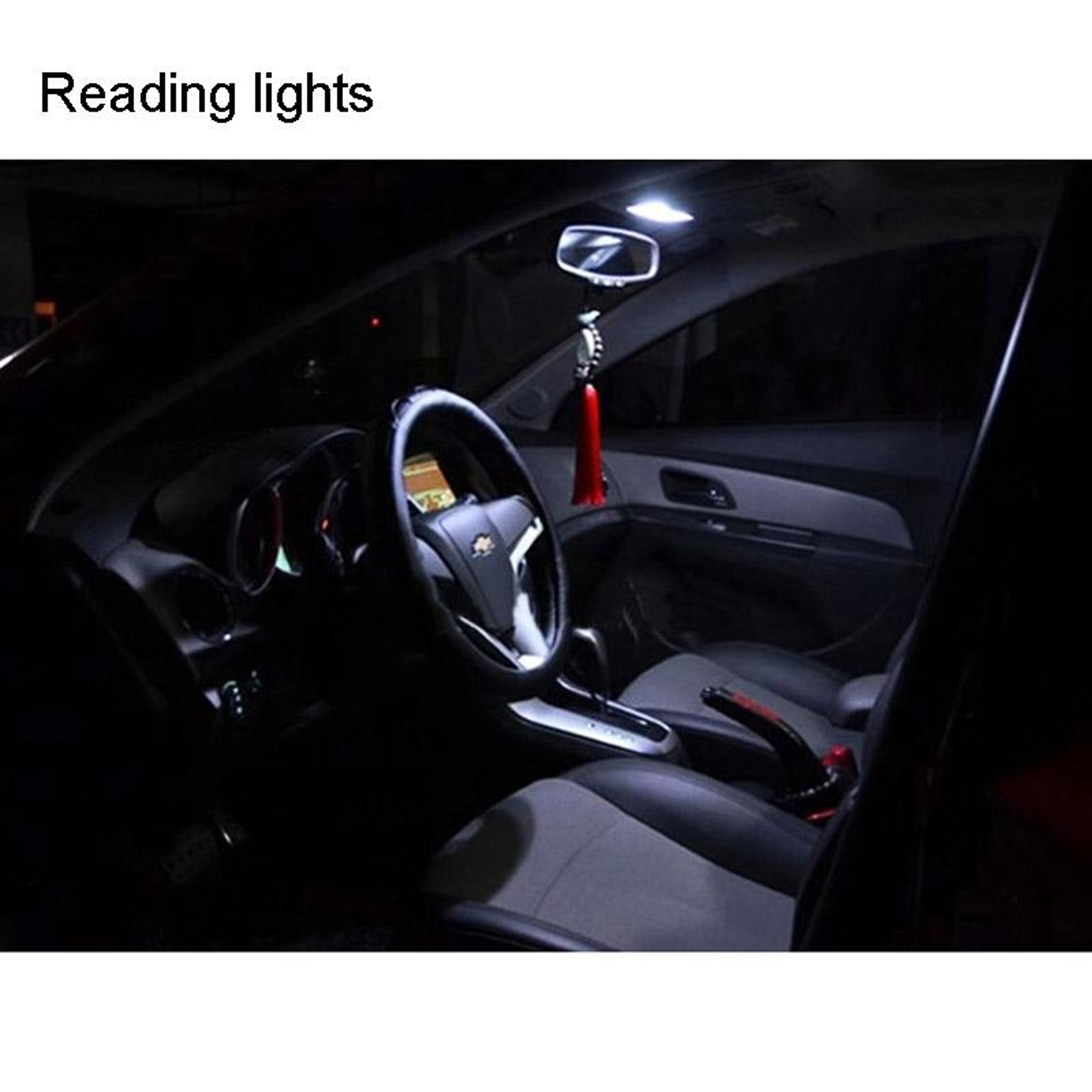 T10 LED Brake Light Bulbs Yellow COB Car LED Bulbs For Turn Signal Parking Tail Lights 5