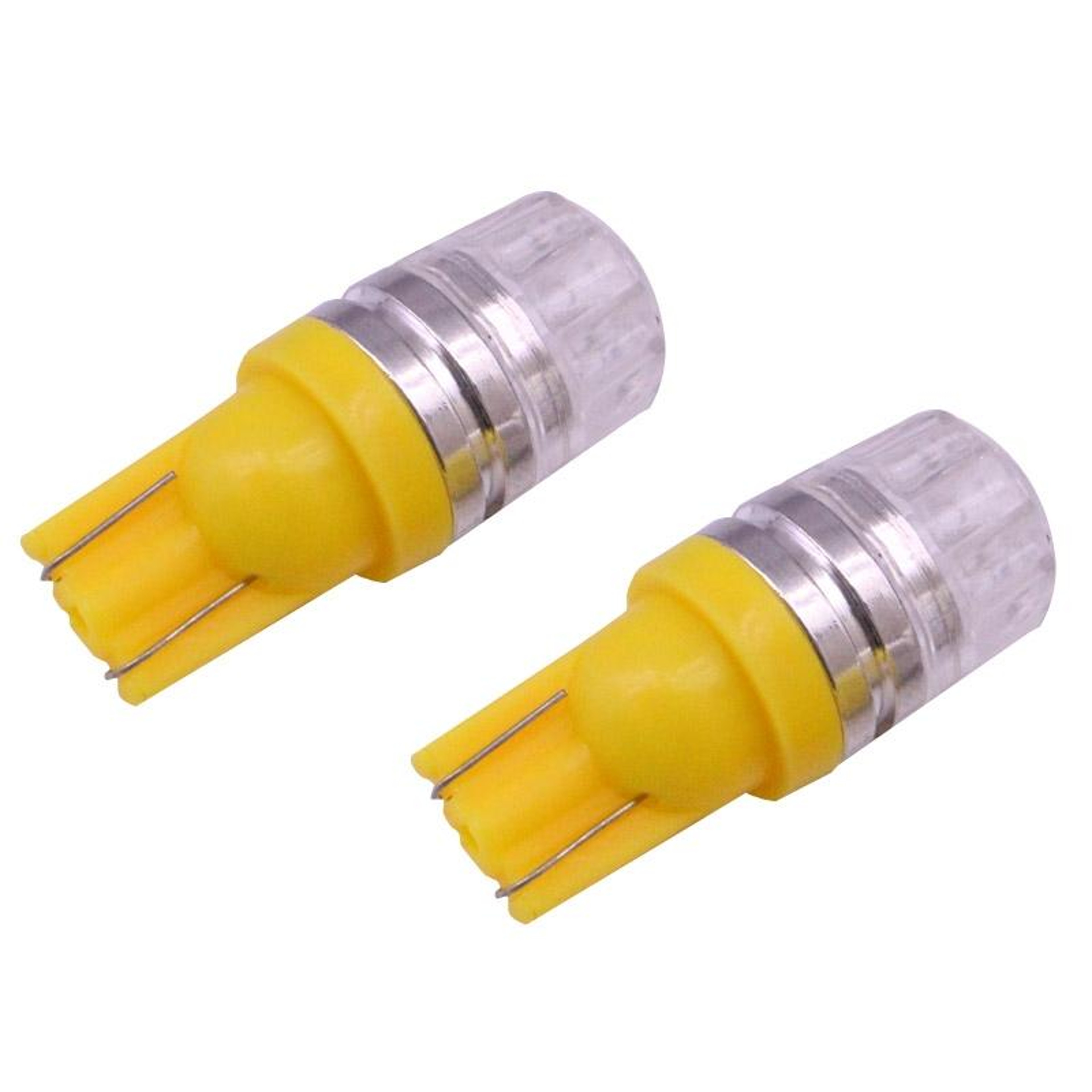 T10 LED Brake Light Bulbs Yellow COB Car LED Bulbs For Turn Signal Parking Tail Lights 17