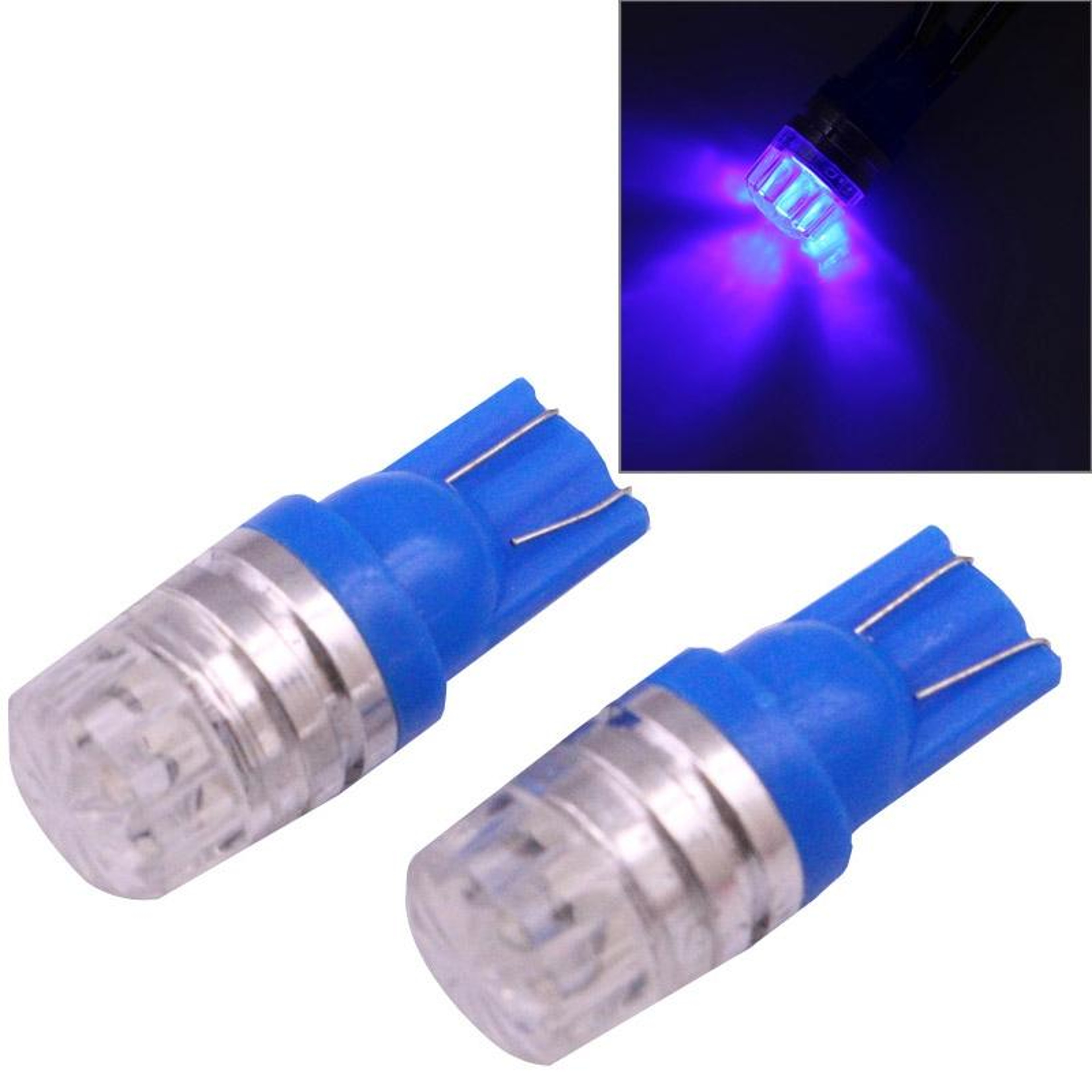 T10 LED Brake Light Bulbs Yellow COB Car LED Bulbs For Turn Signal Parking Tail Lights 7