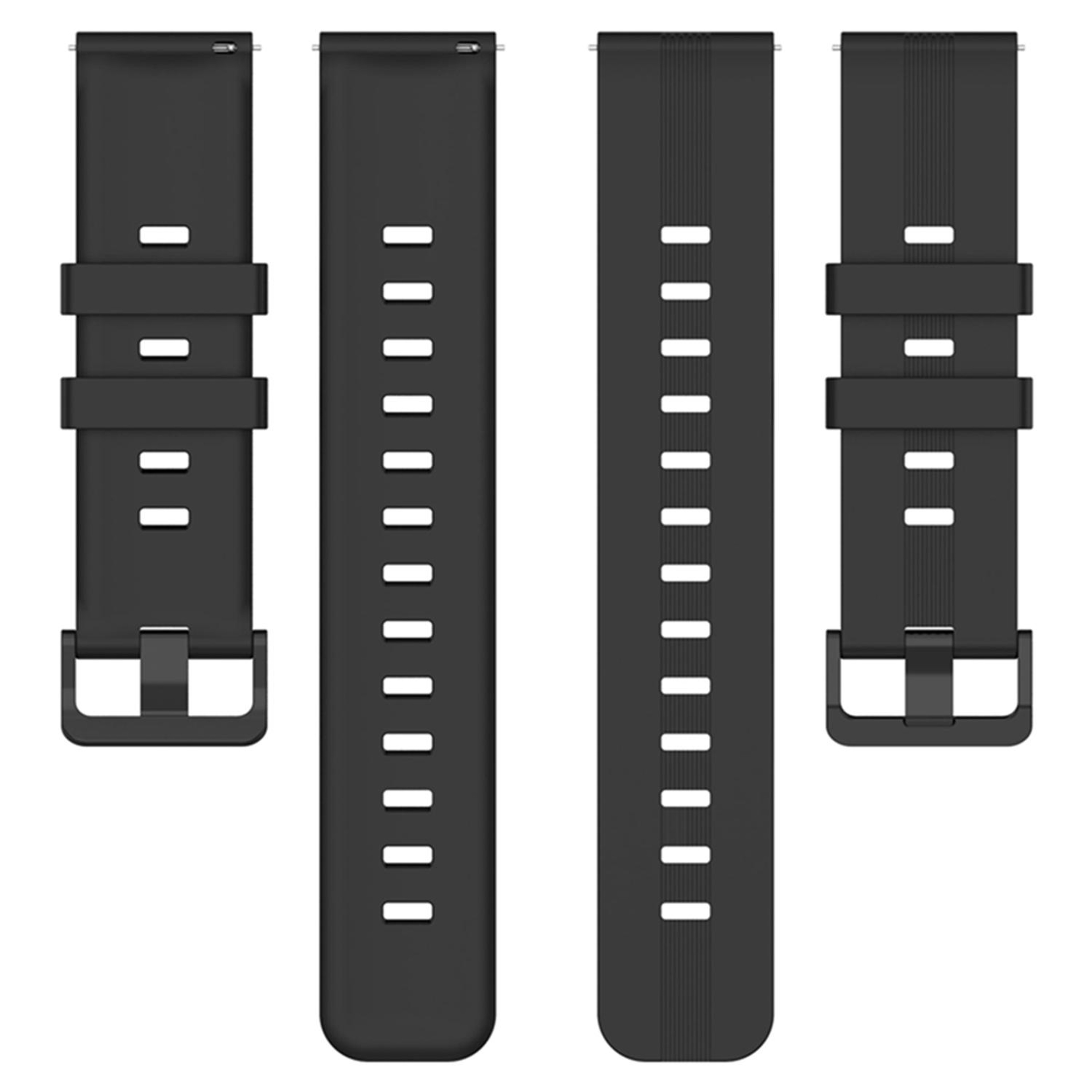 Coros Apex Apex Pro TicWatch Pro 3 22mm Silicone Watch Band Soft Adjustable Replacement Strap 6