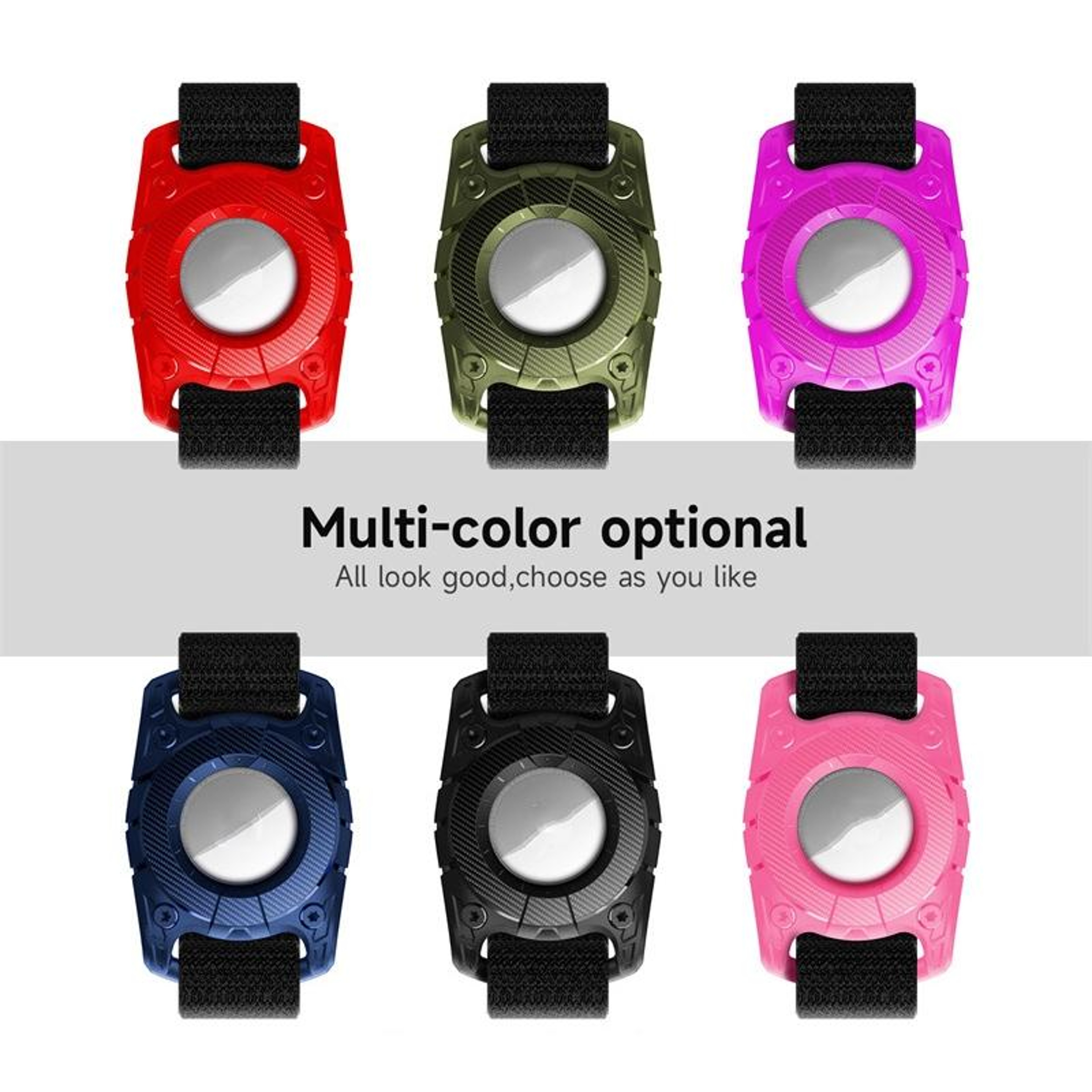 AirTag Wristband Waterproof AirTag Case IP67 Protective Bracelet For AirTag 1st Gen And 2nd Gen 1