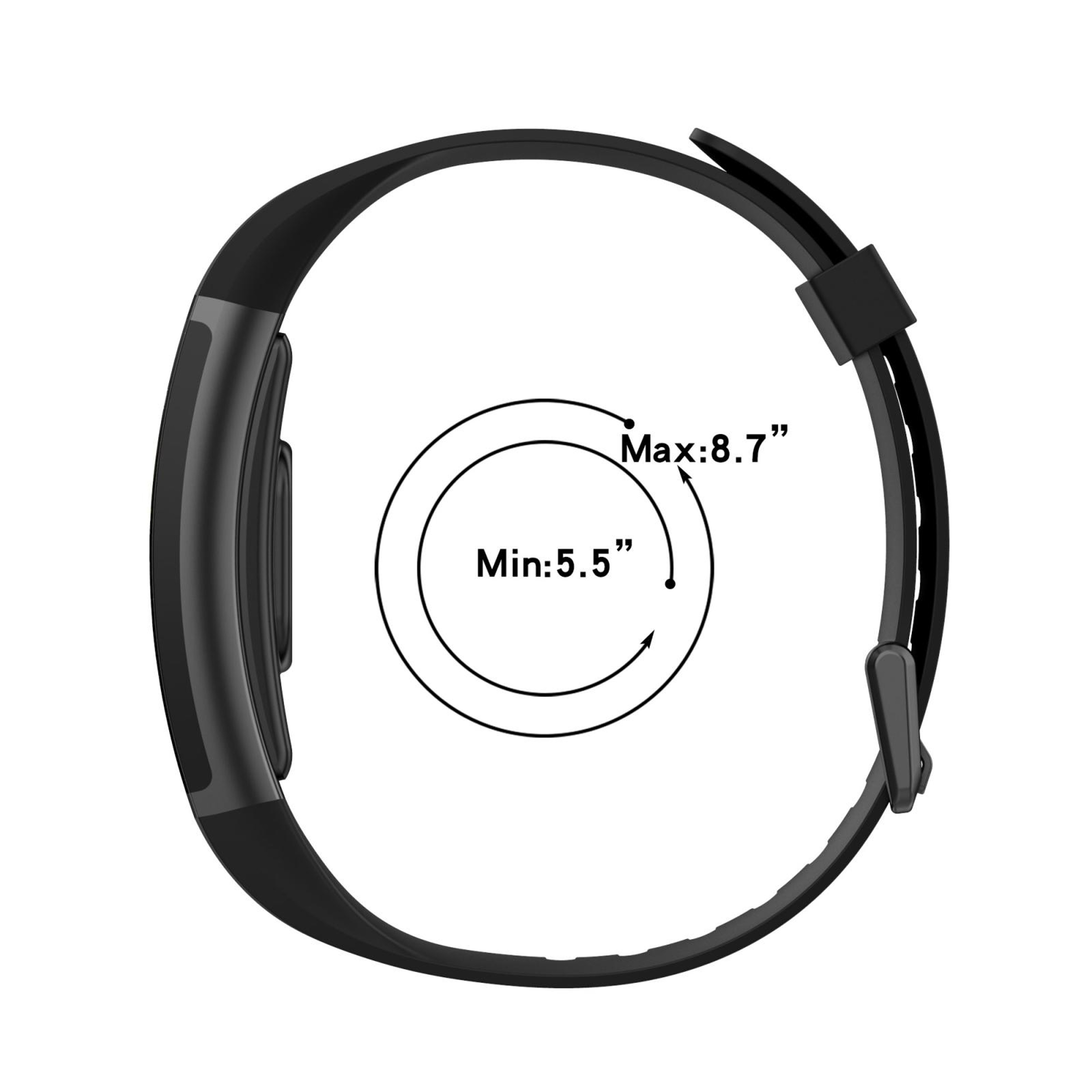 Realme Band RMA199 Silicone Watch Band Soft Adjustable Replacement Watch Strap 13