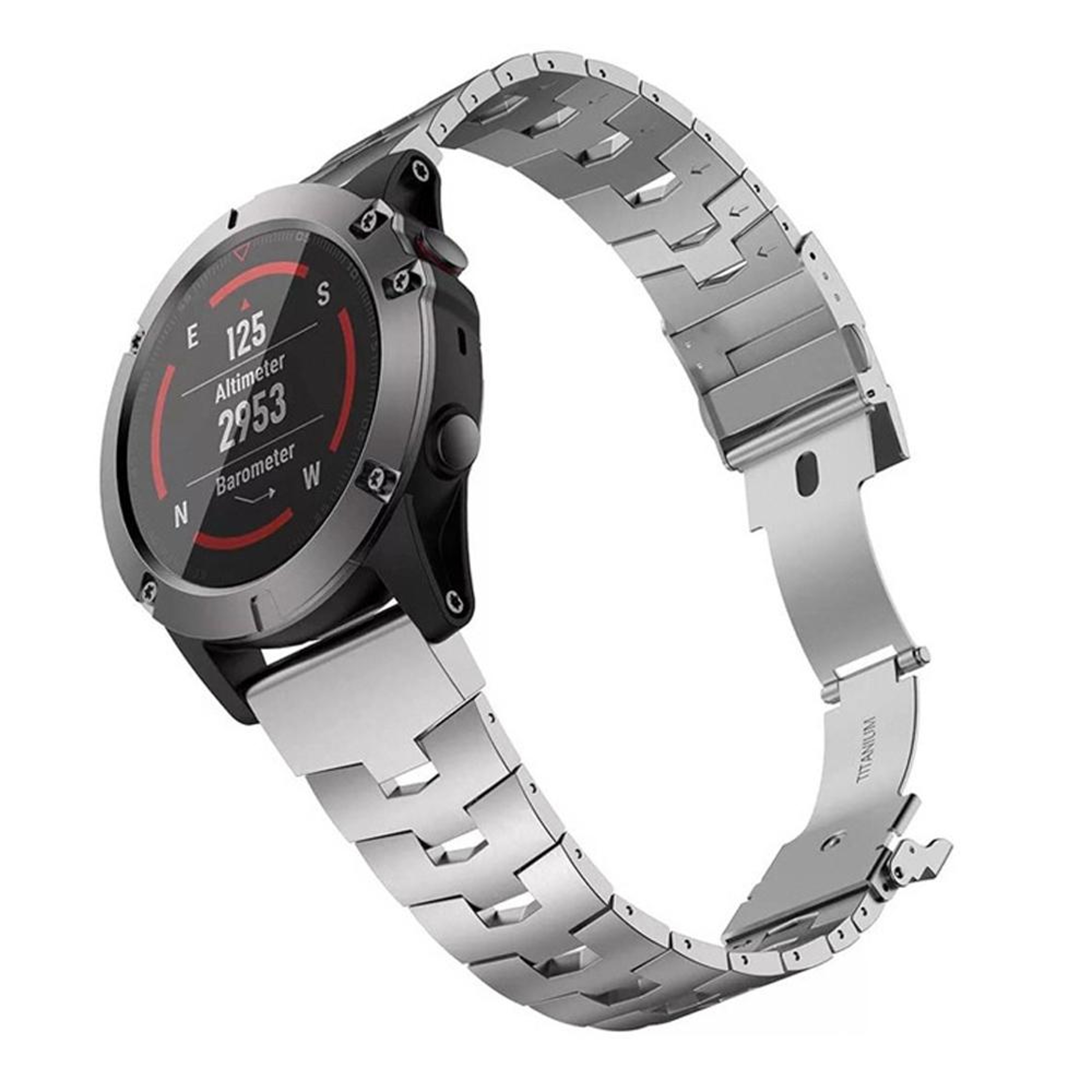 Garmin Fenix 6 Titanium Watch Band 22mm Quick Release Replacement Strap 6