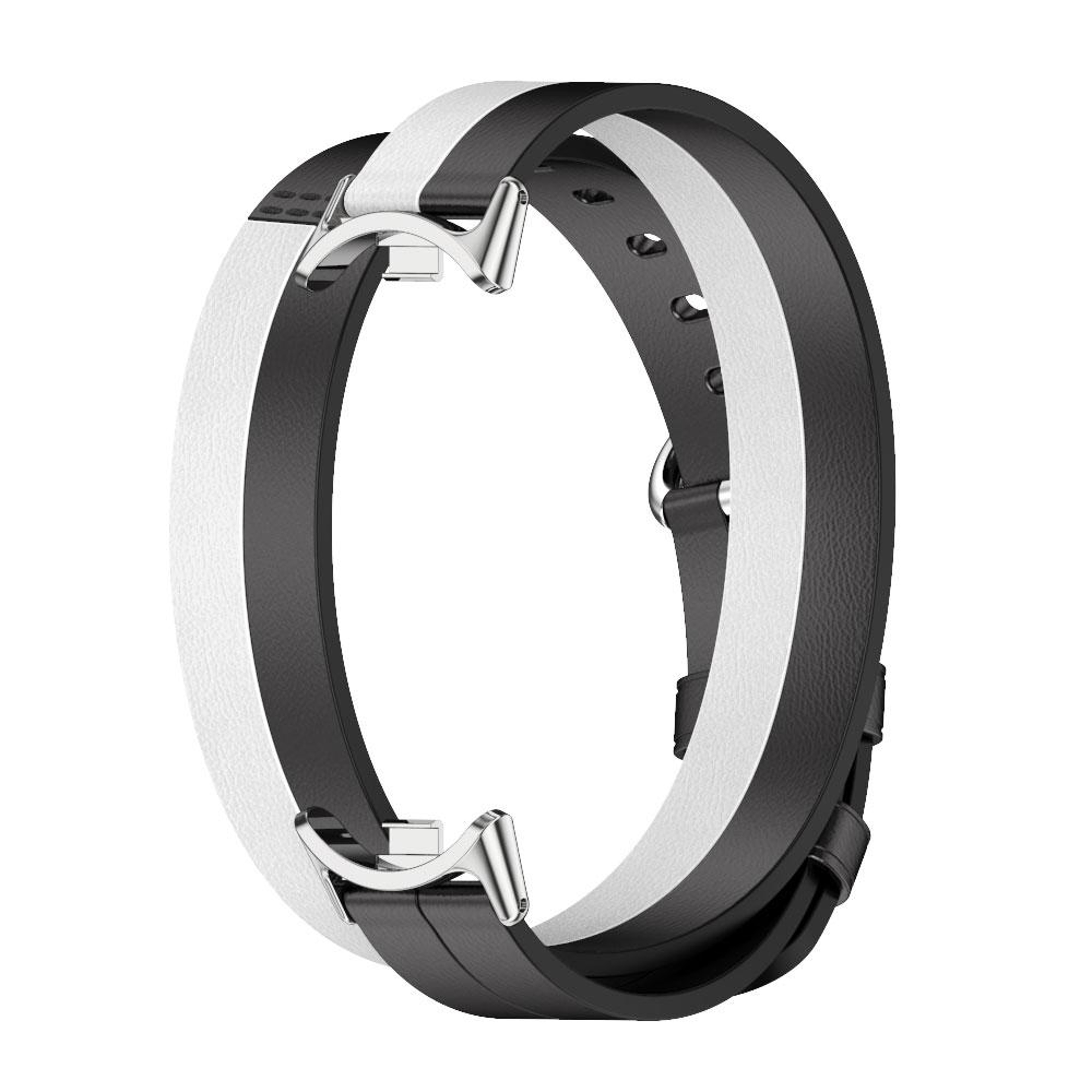 Mijobs Xiaomi Mi Band 9 Leather Band Double Loop Leather Watch Band For Mi Band 8 9 9 NFC 1