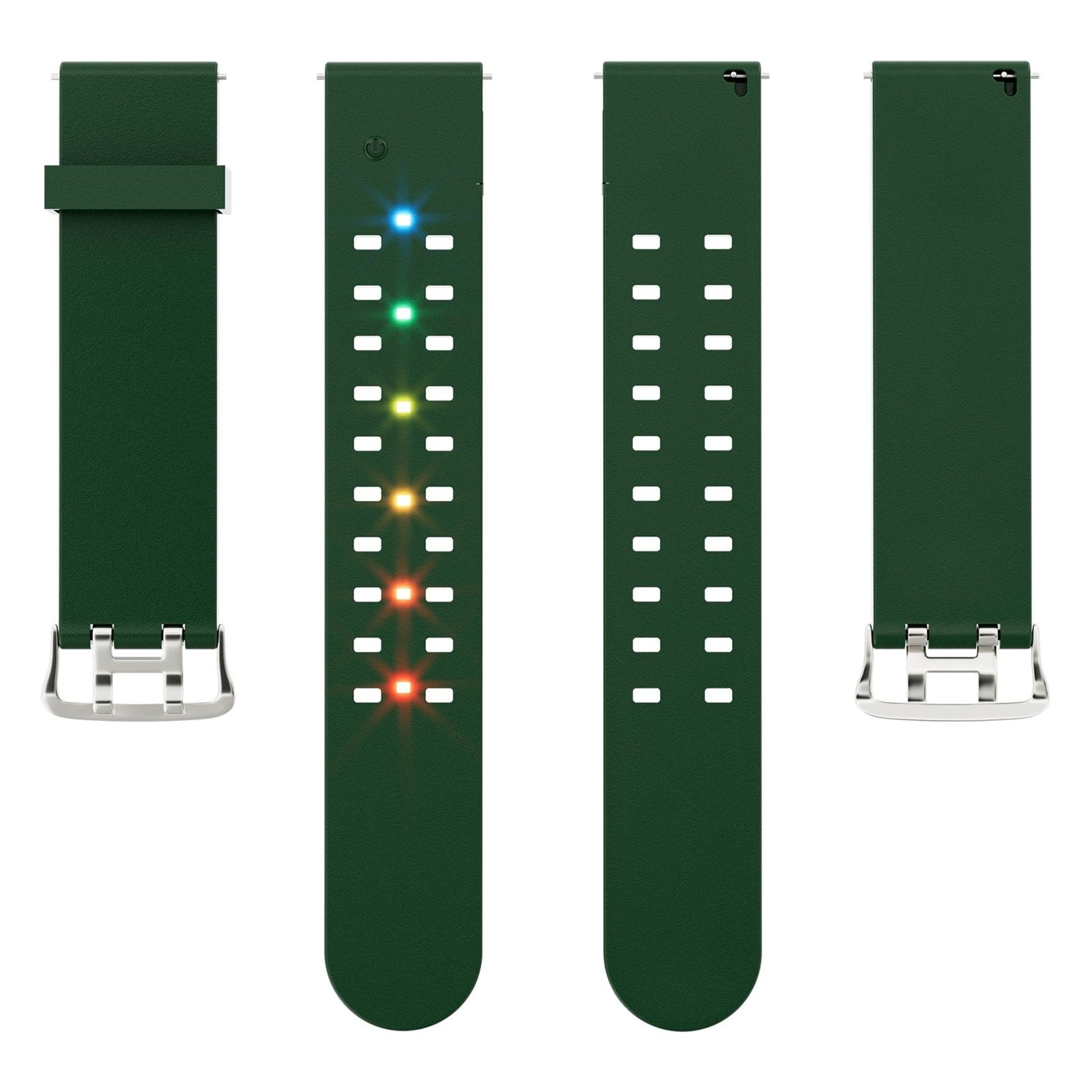 Luminous Silicone Watch Band Glow In The Dark Replacement Sport Strap 3