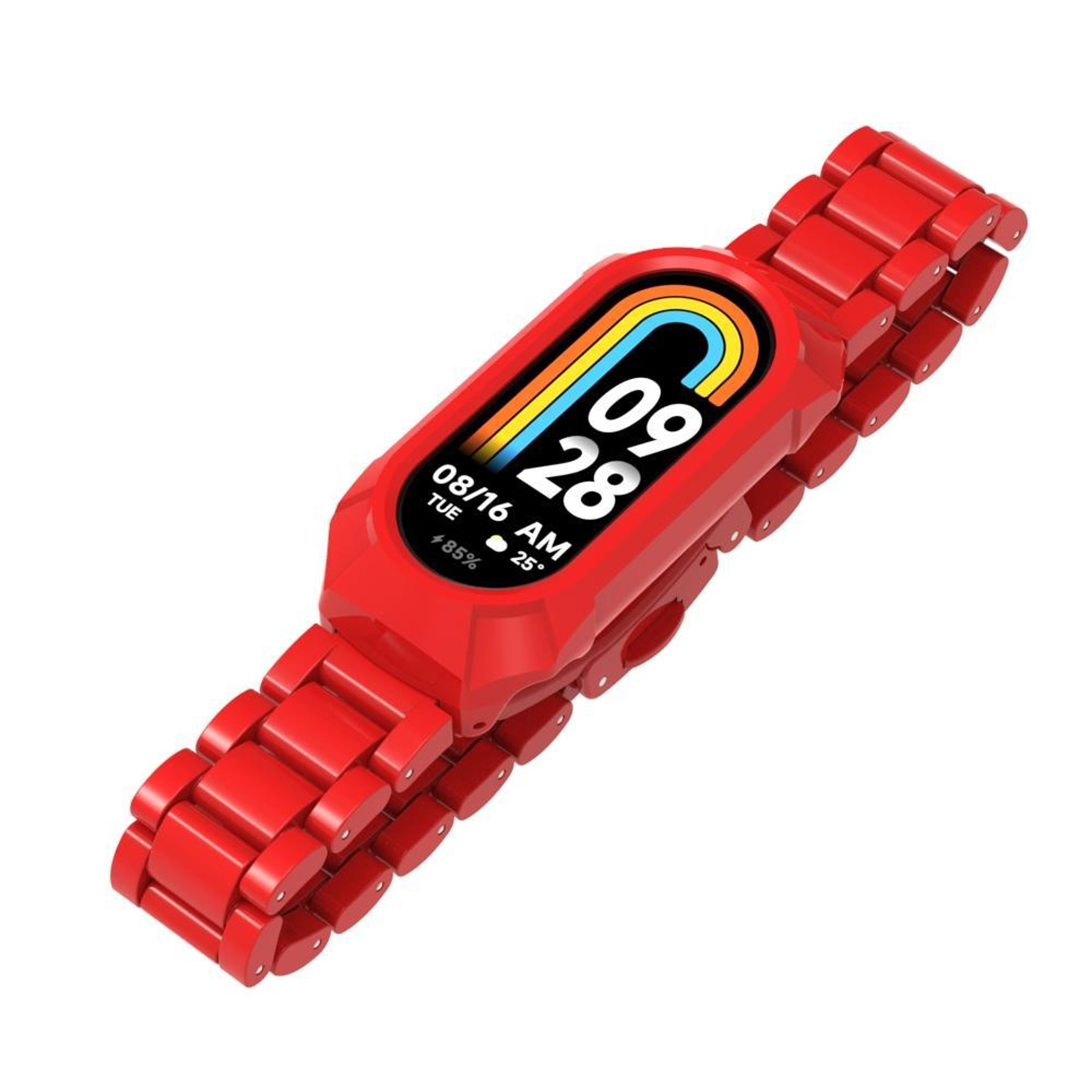 Xiaomi Smart Band 9 8 Replacement Watch Band Integrated Three Bead Watch Strap With Protective Fram 4