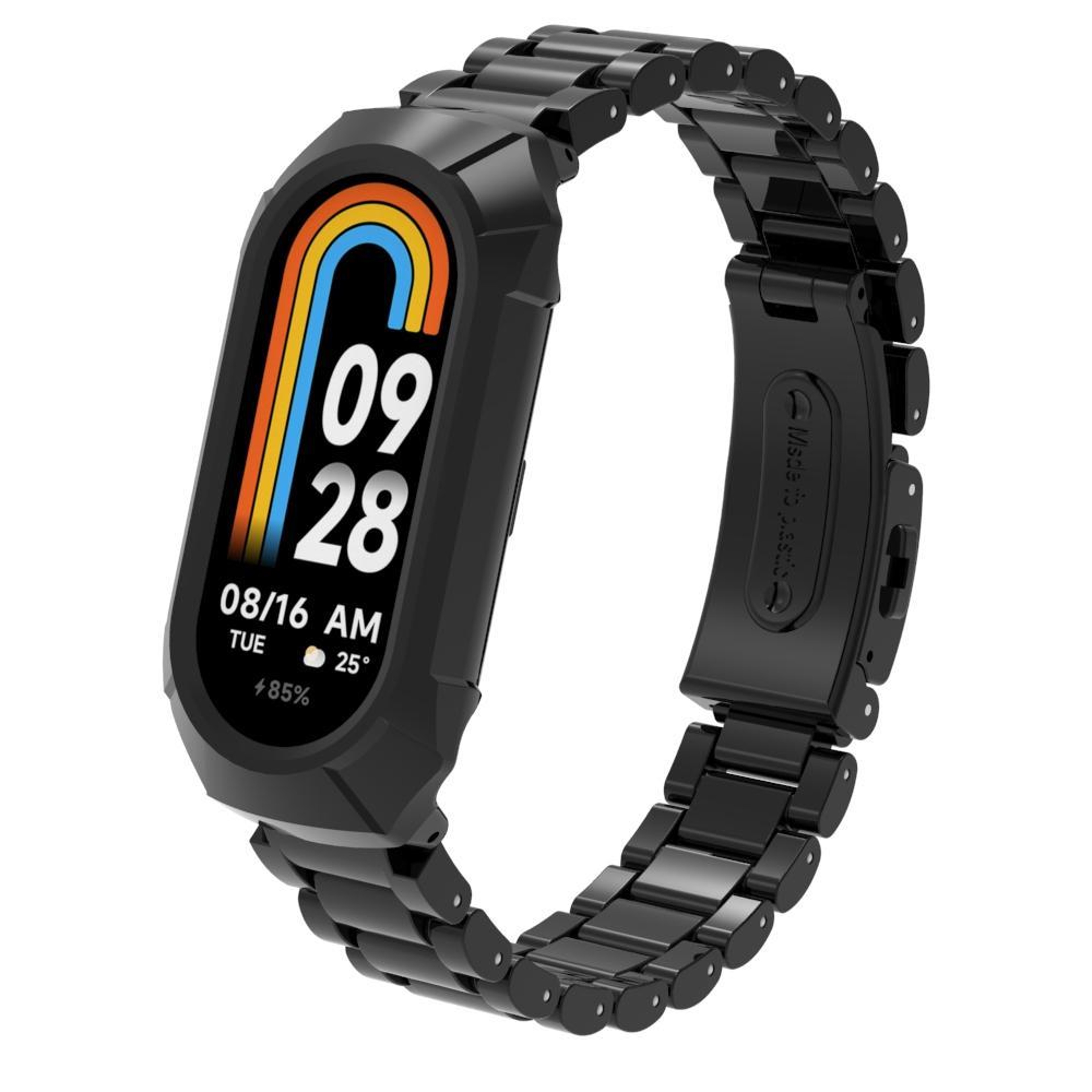 Xiaomi Smart Band 9 8 Replacement Watch Band Integrated Three Bead Watch Strap With Protective Fram 3