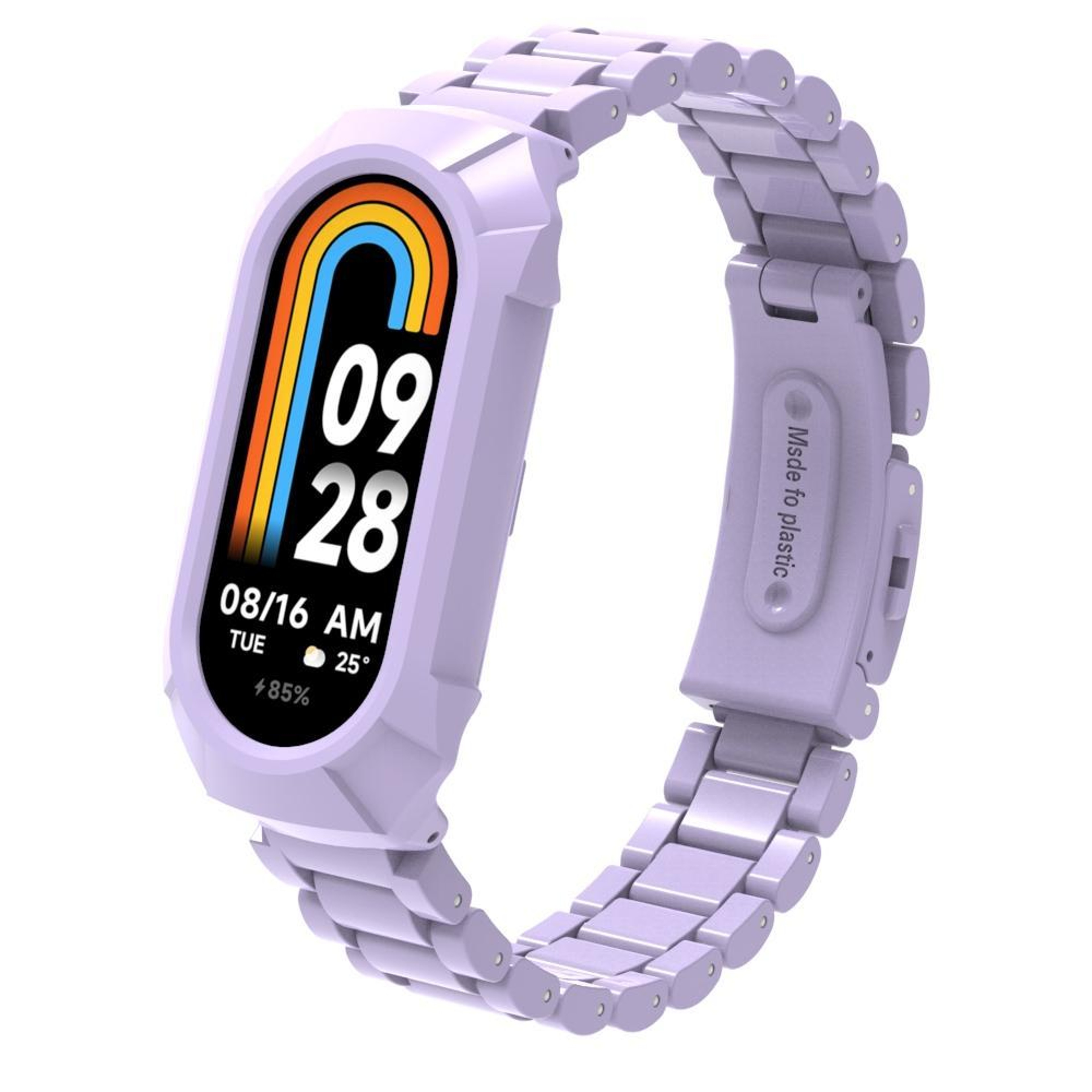 Xiaomi Smart Band 9 8 Replacement Watch Band Integrated Three Bead Watch Strap With Protective Fram 7
