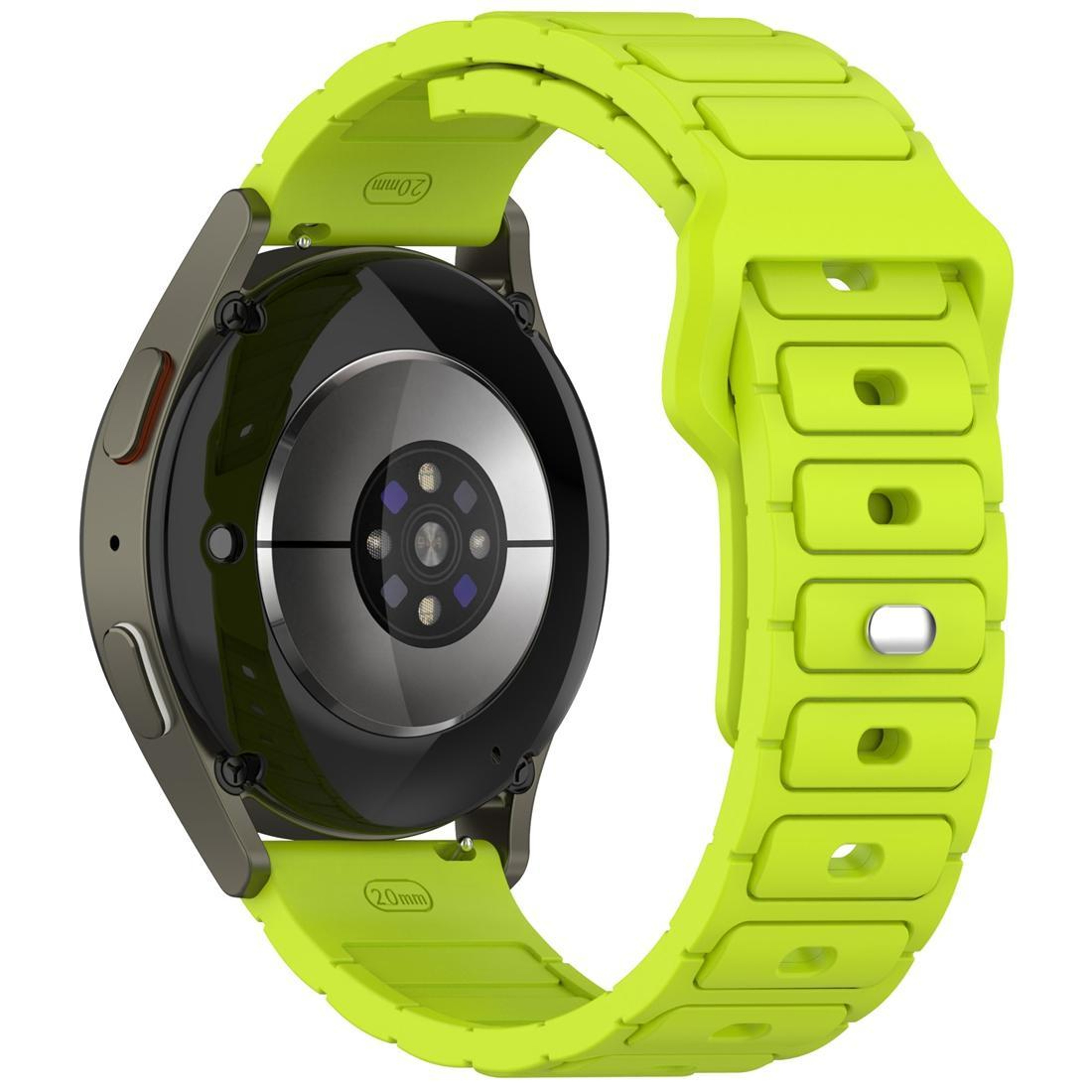 Silicone Watch Band Shaped Soft Adjustable Replacement Strap For Smartwatches 8