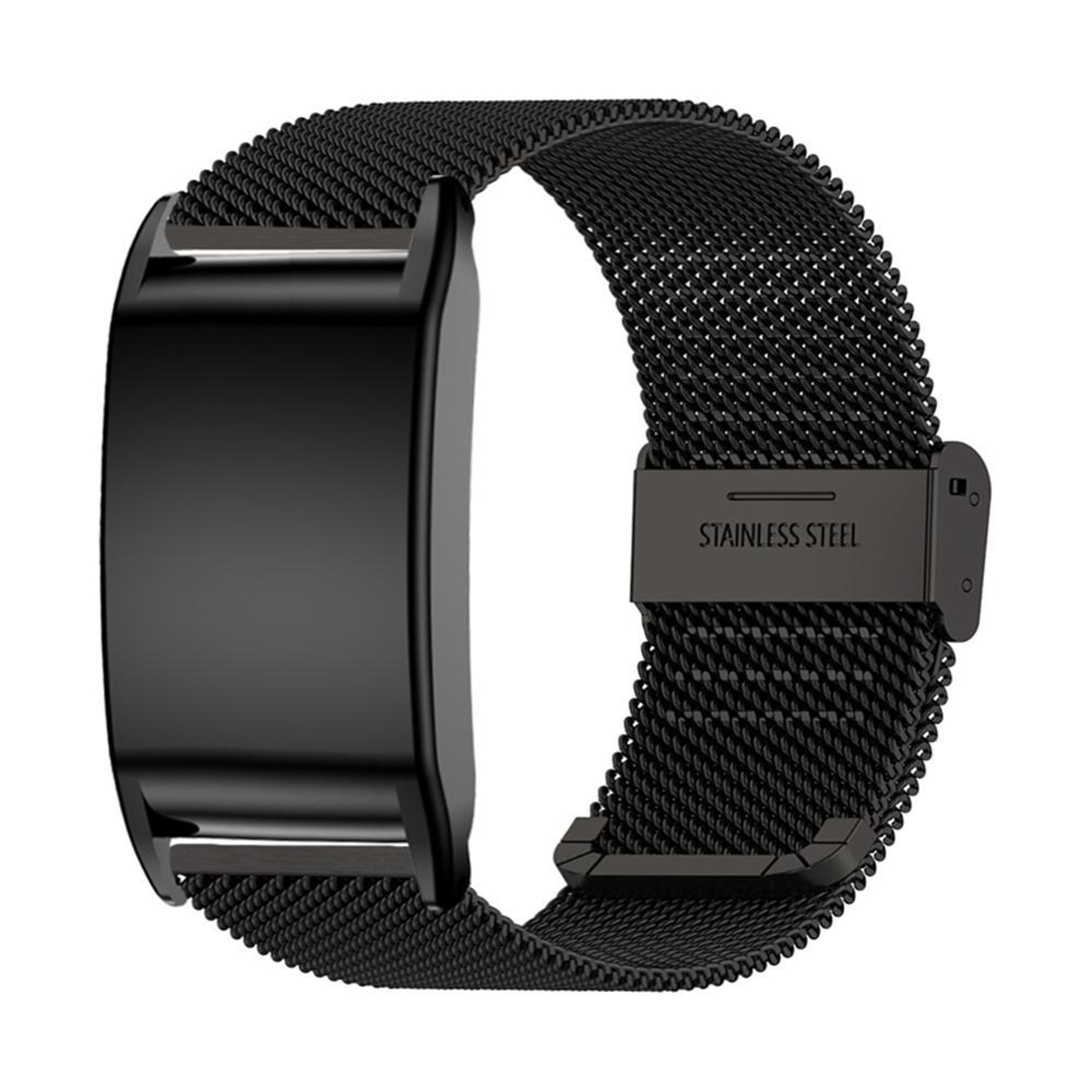 WHOOP 40 Milanese Watch Band Adjustable Metal Mesh Strap With Protective PC Case 4