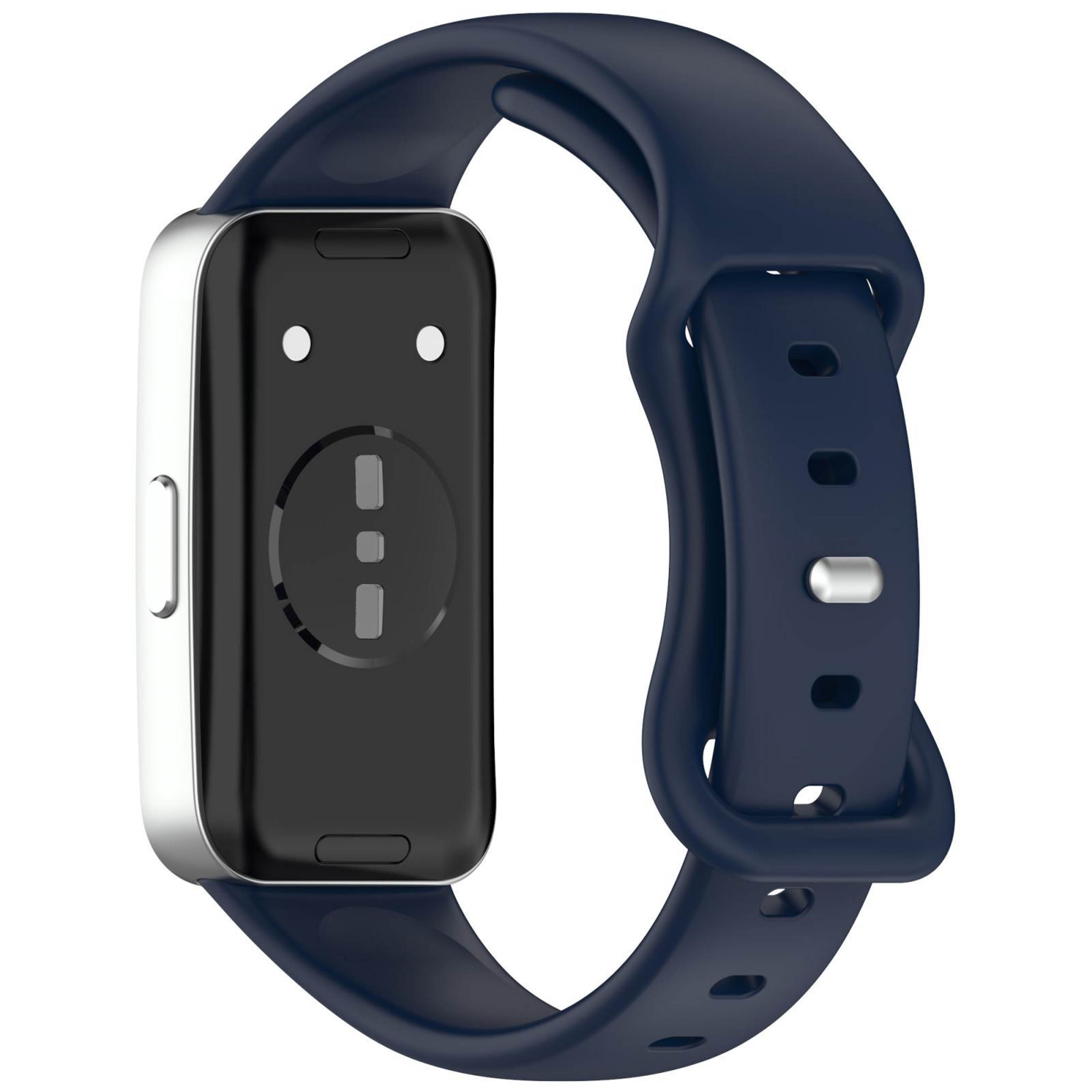 Huawei Band 10 Silicone Watch Band With Butterfly Buckle Adjustable Replacement Strap 3