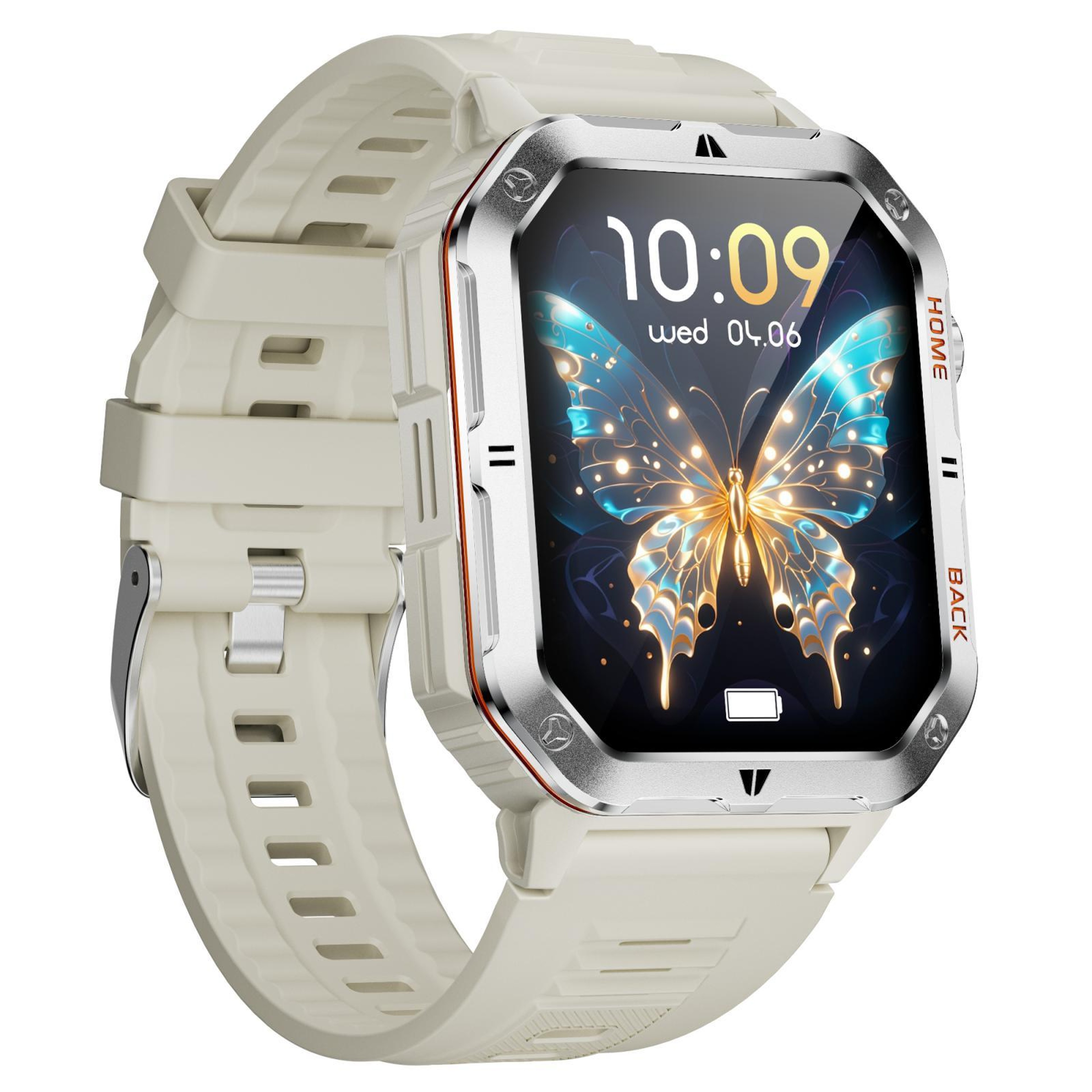 MT62 Outdoor Smart Watch 201 Inch IPS Display 1000mAh Battery Bluetooth Fitness Watch With Flashlig 10