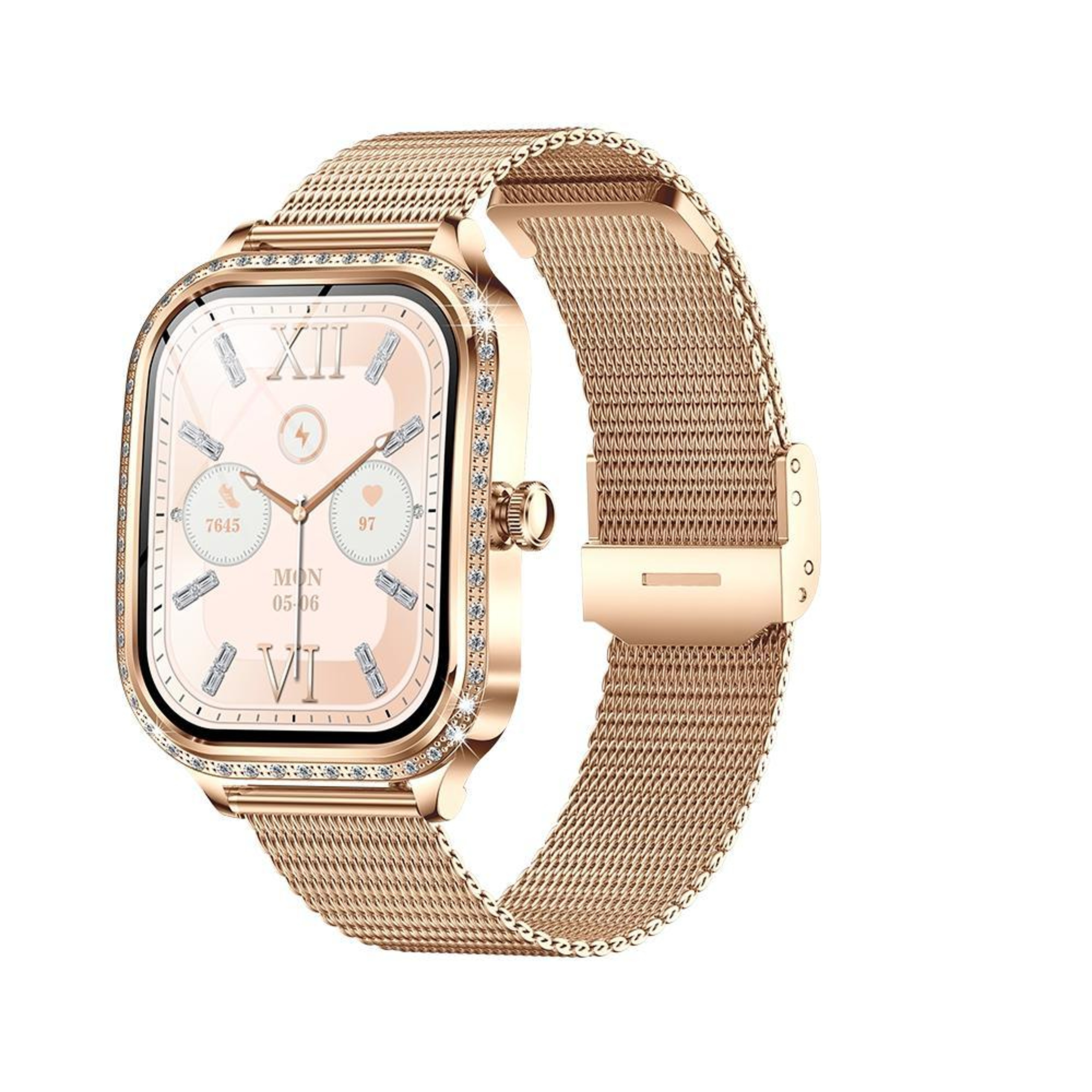 QS01 175 Inch Smart Watch With Bluetooth Calling Heart Rate Monitor Fitness Tracker 5
